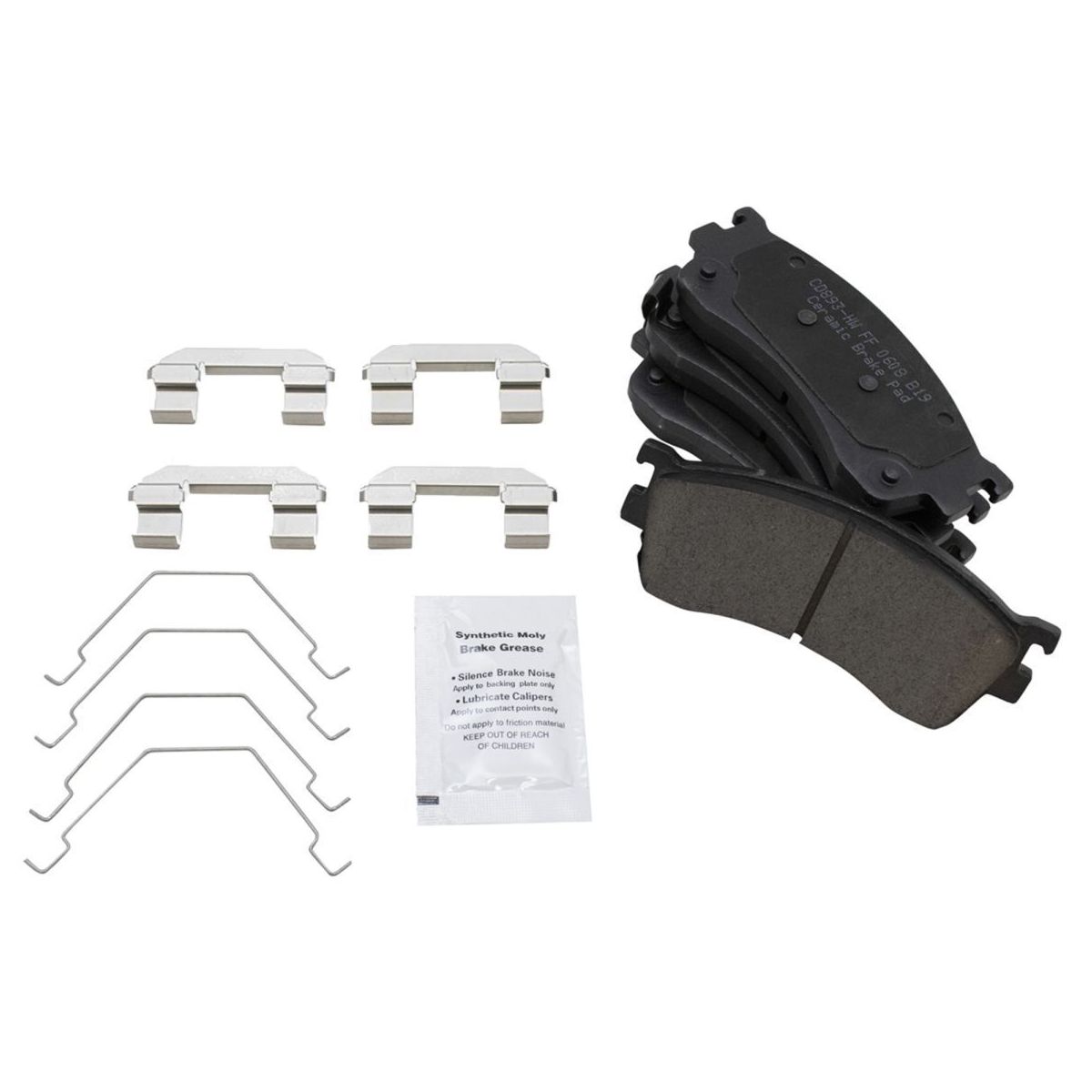 For Mazda 2001-2003 Protege DX Sedan Front Ceramic Brake Pad & Rotor Kit W/