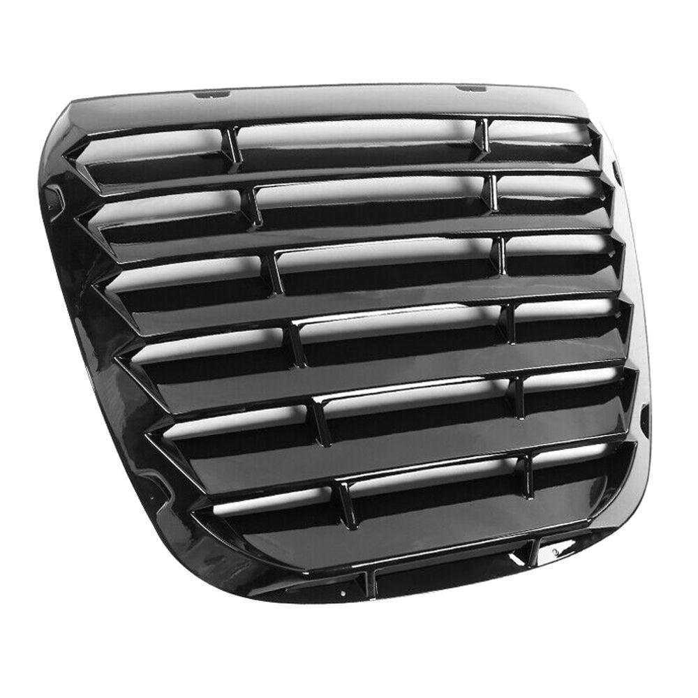 Fits 20-23 Toyota GR Supra A90 Rear Window Louver Sun Shade Cover Gloss Black