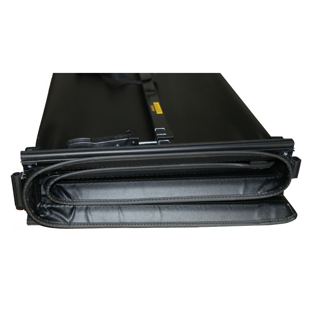6.5FT 4-Fold Soft Tonneau Cover For 2016-2021 Nissan Titan / XD Truck Bed 78''