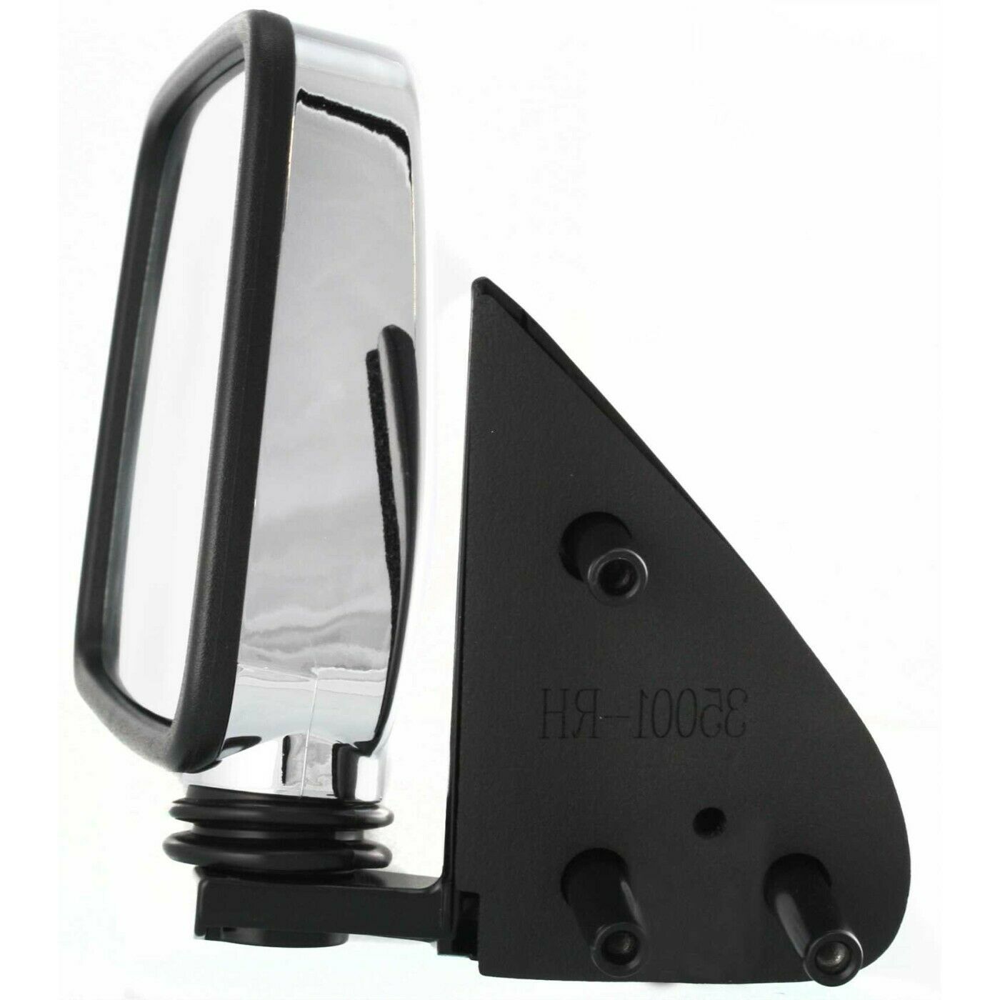 Chrome Manual Side View Mirrors Pair Set For D21 Pathfinder Pickup Hardbody