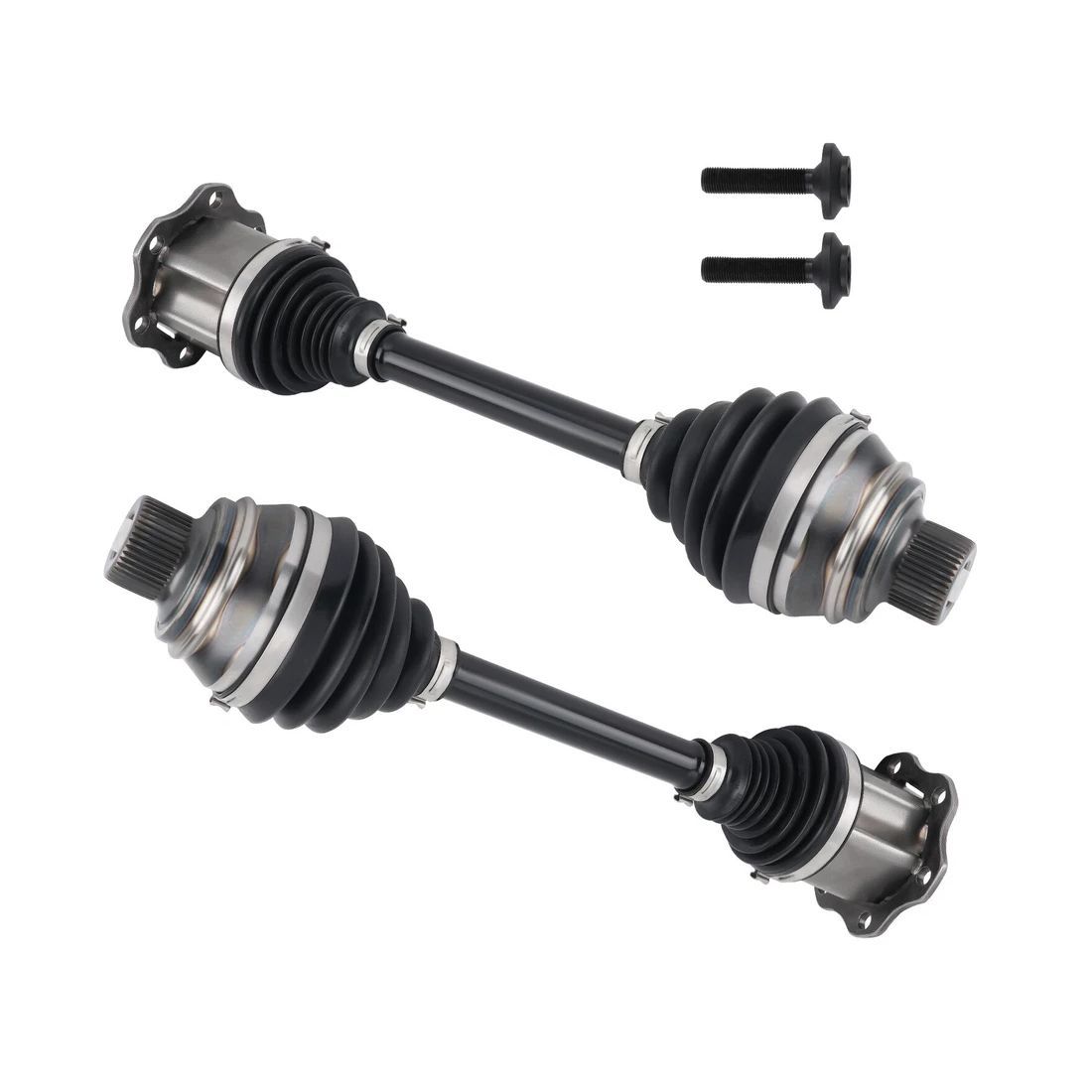 Pair Front CV Axle Shaft For Audi A6 A7 A8 Quattro S6 S8 Q5 RS7