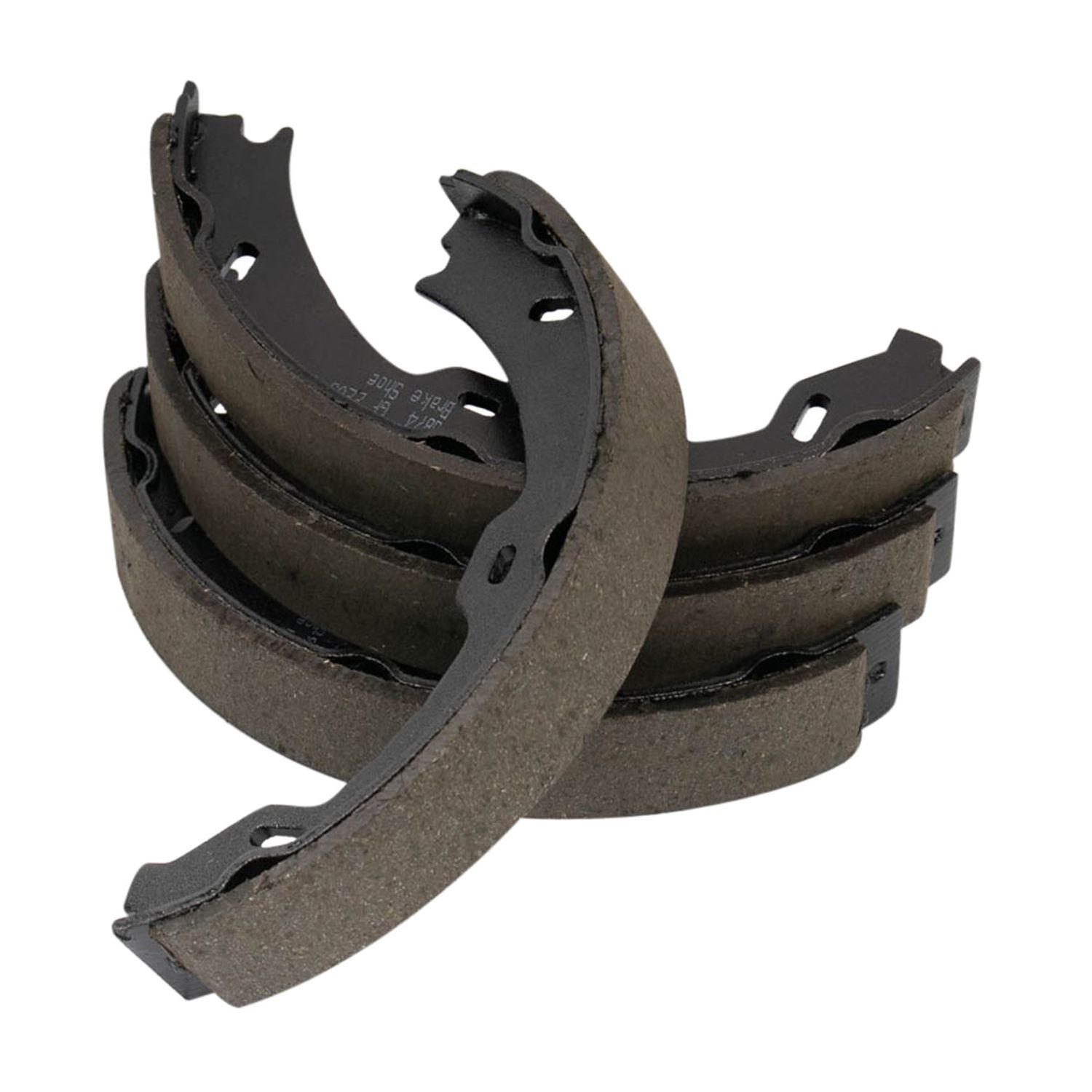 For 2008-2014 Mercedes-Benz CL63 AMG Base Coupe Rear Parking Brake Shoe Set