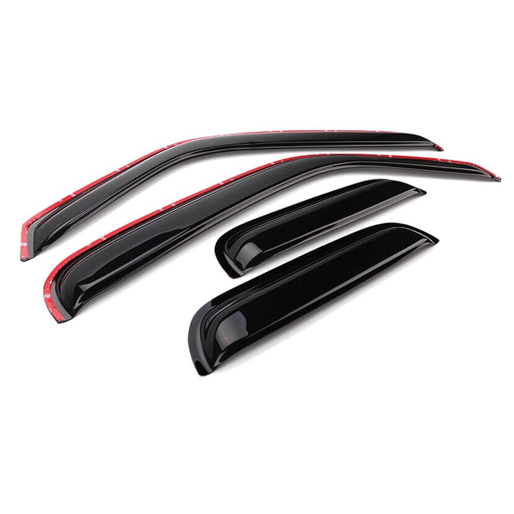 Fits 99-11 99-00 Mazda B2500 In Channel 4PCS Window Visors Sun Shade