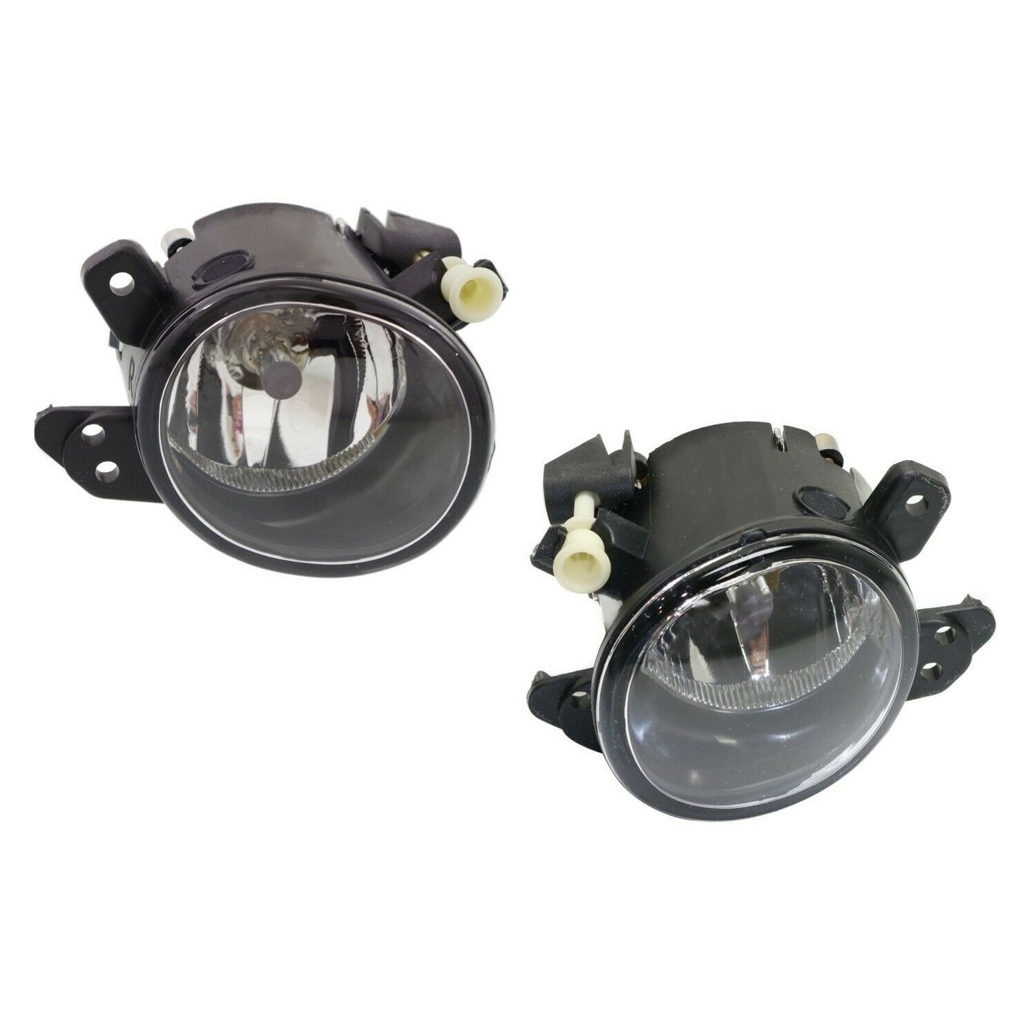 Set Of 2 Clear Lens Fog Light For Mercedes-Benz M LH & RH W/ Bulbs