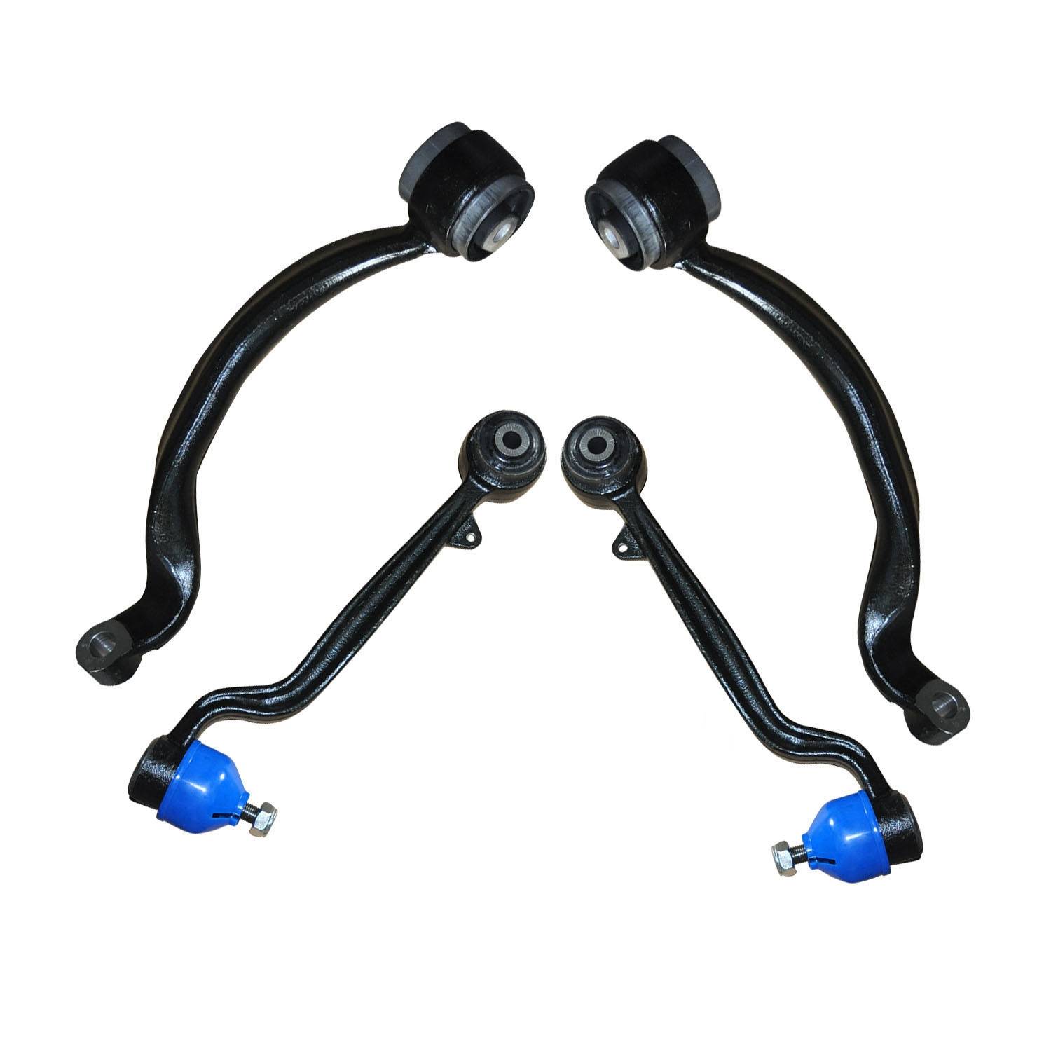 4PCS Upper & Lower Control Arm Suspension Kit For 03-12 Range Rover