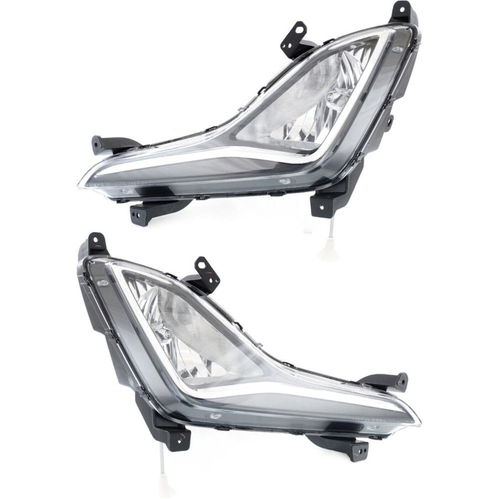 Fog Light For 2014-2016 Elantra Sedan Set Of 2 Front Driver And Passenger Side