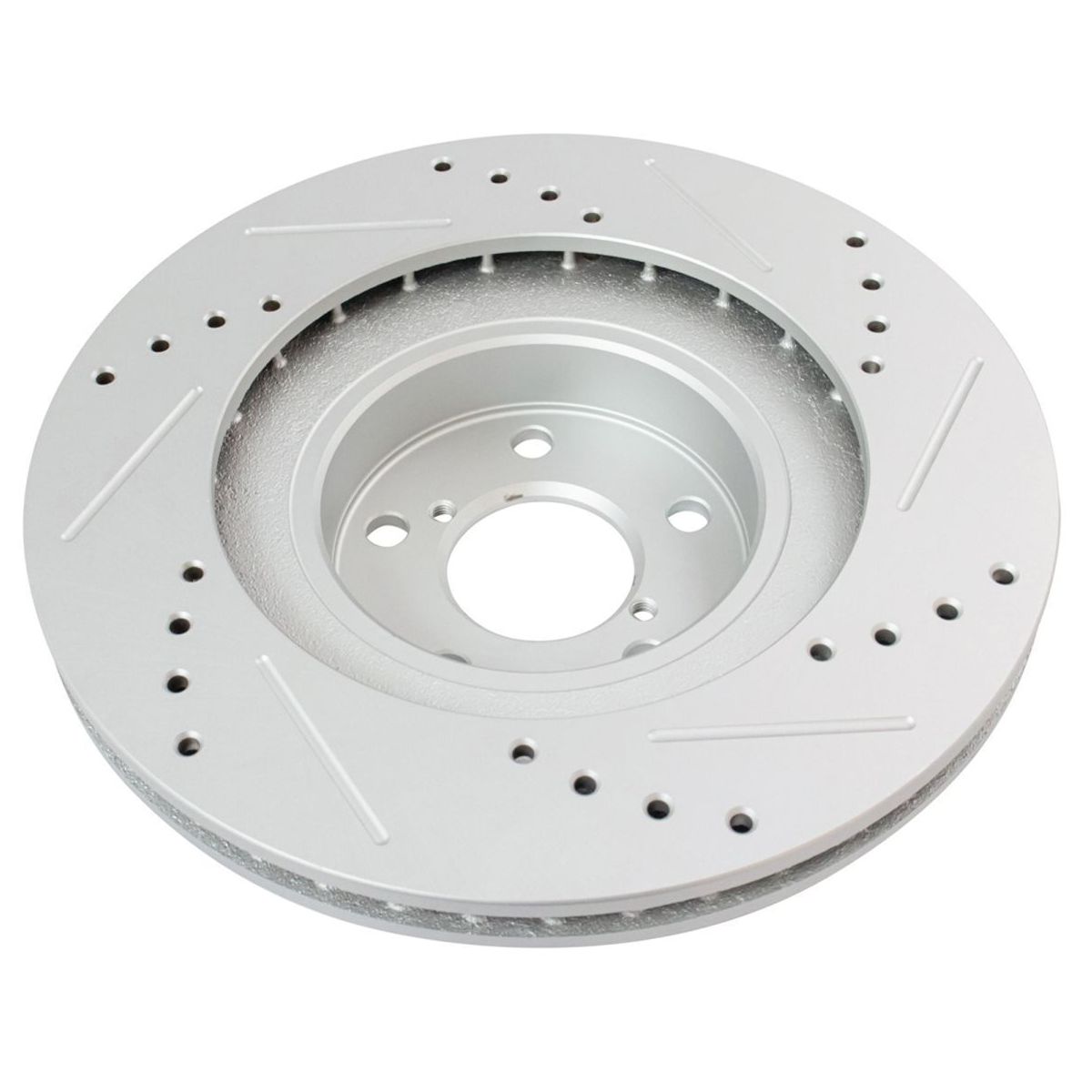 Front & Rear For 2001 Outback Drilled Slotted Rotor & Ceramic Brake Pad Kit