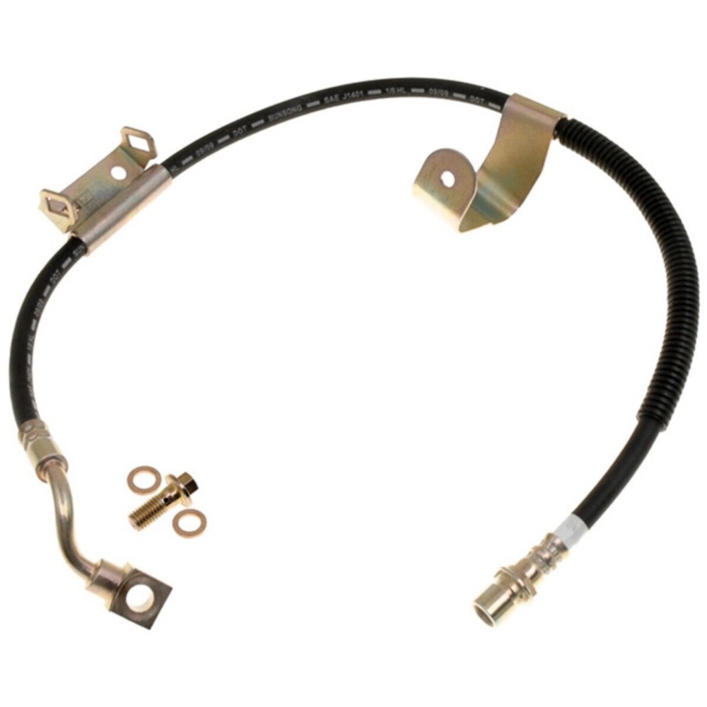 2pcs Front Left And Right Side Brake Line For Chevrolet GMC Hummer