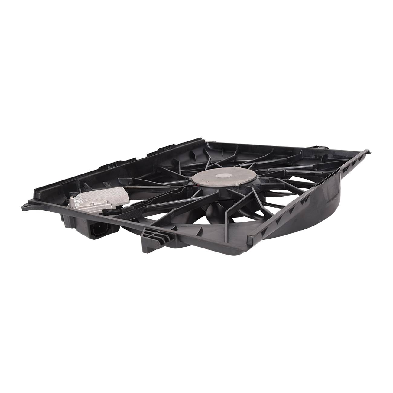 Radiator Condenser Cooling Fan Motor Assembly For Mercedes-Benz GL ML 1645000093