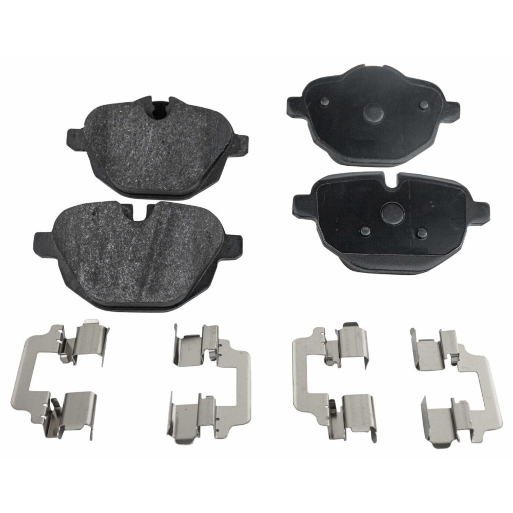Front And Rear NAO Brake Pad Set For 11-17 X3 15-18 X4 X3 X4