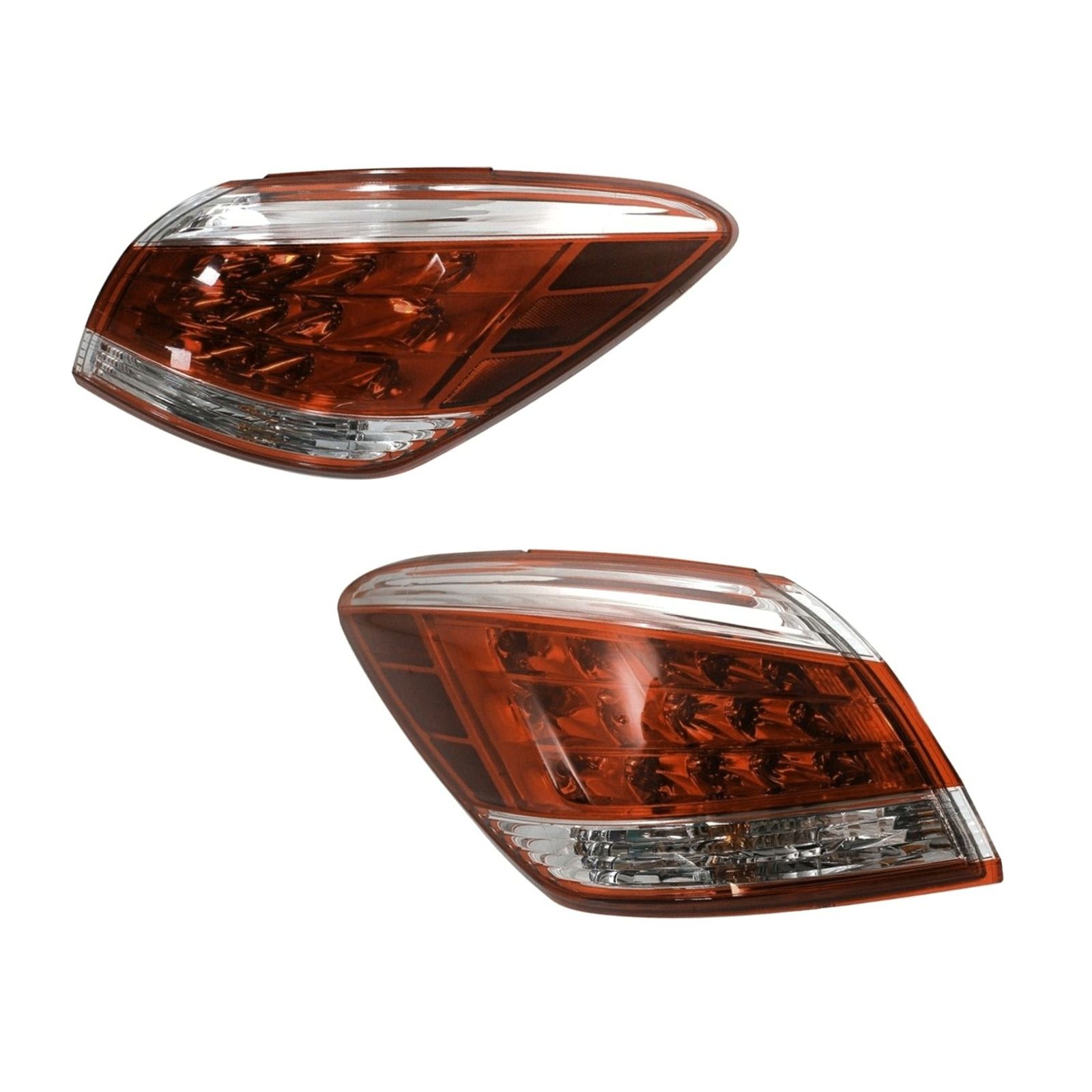 Set Of 2 Tail Light For 2011-2012 Murano Sport Utility S LH & RH W/ Bulb(s)