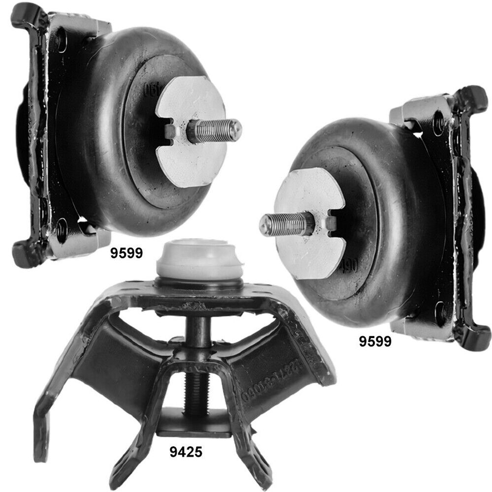Engine Mounts & Transmission Mount 3PCS For Toyota 4Runner 23-03 V6-4.0L RWD