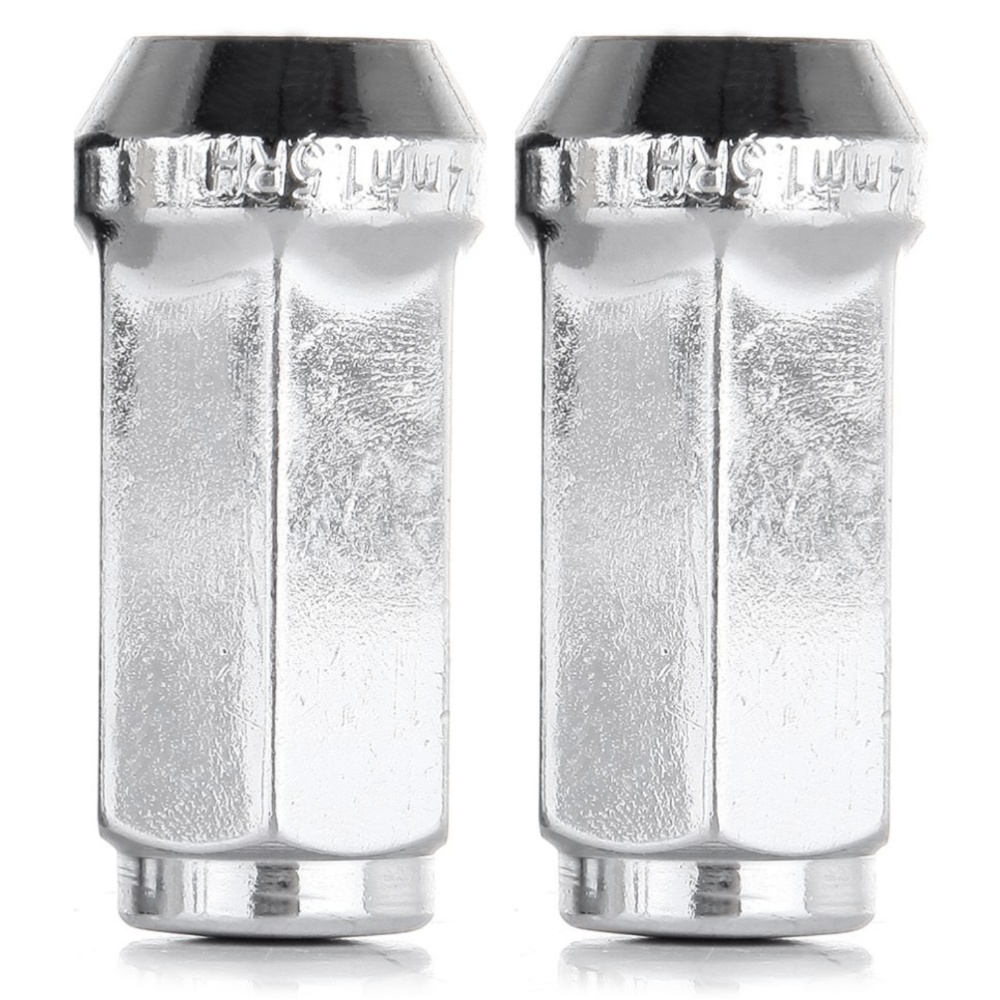 2 Sets Of - Chrome Lug Nuts M14x1.5 For Chevy Silverado 1500 Tahoe GMC Cadillac 1.9"