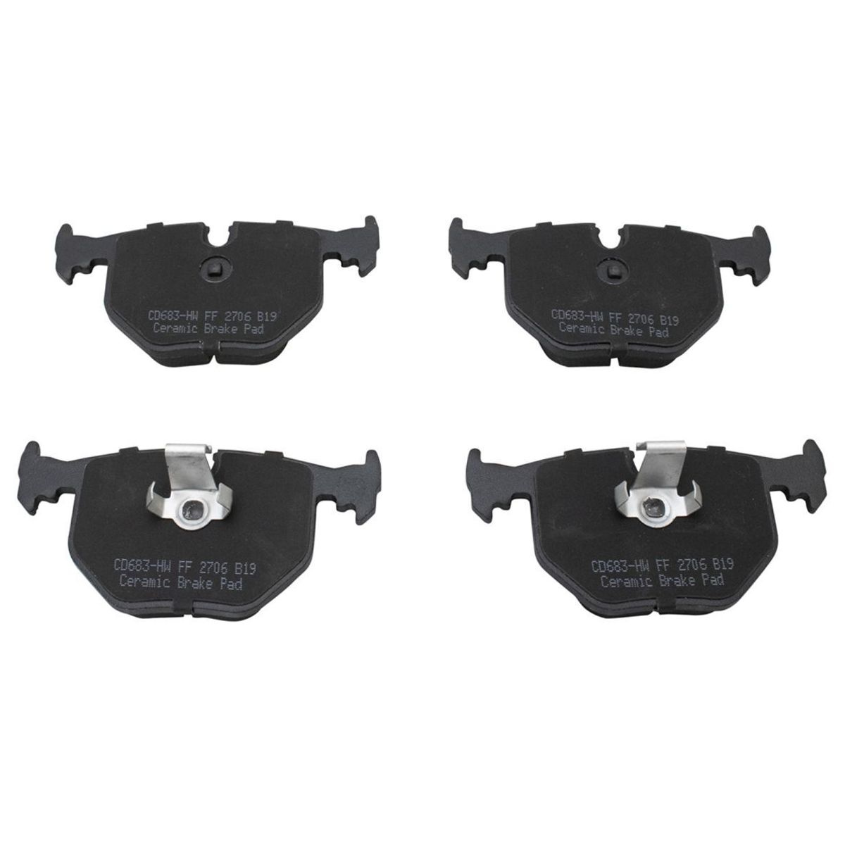 Disc Brake Pads Posi Ceramic Rear Set For BMW Land Rover