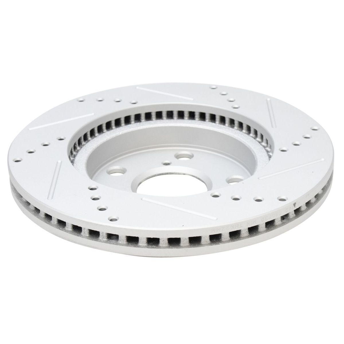 For 2010-2012 HS250h Front Rear Posi Ceramic Brake Pad & Drilled Slotted Rotor