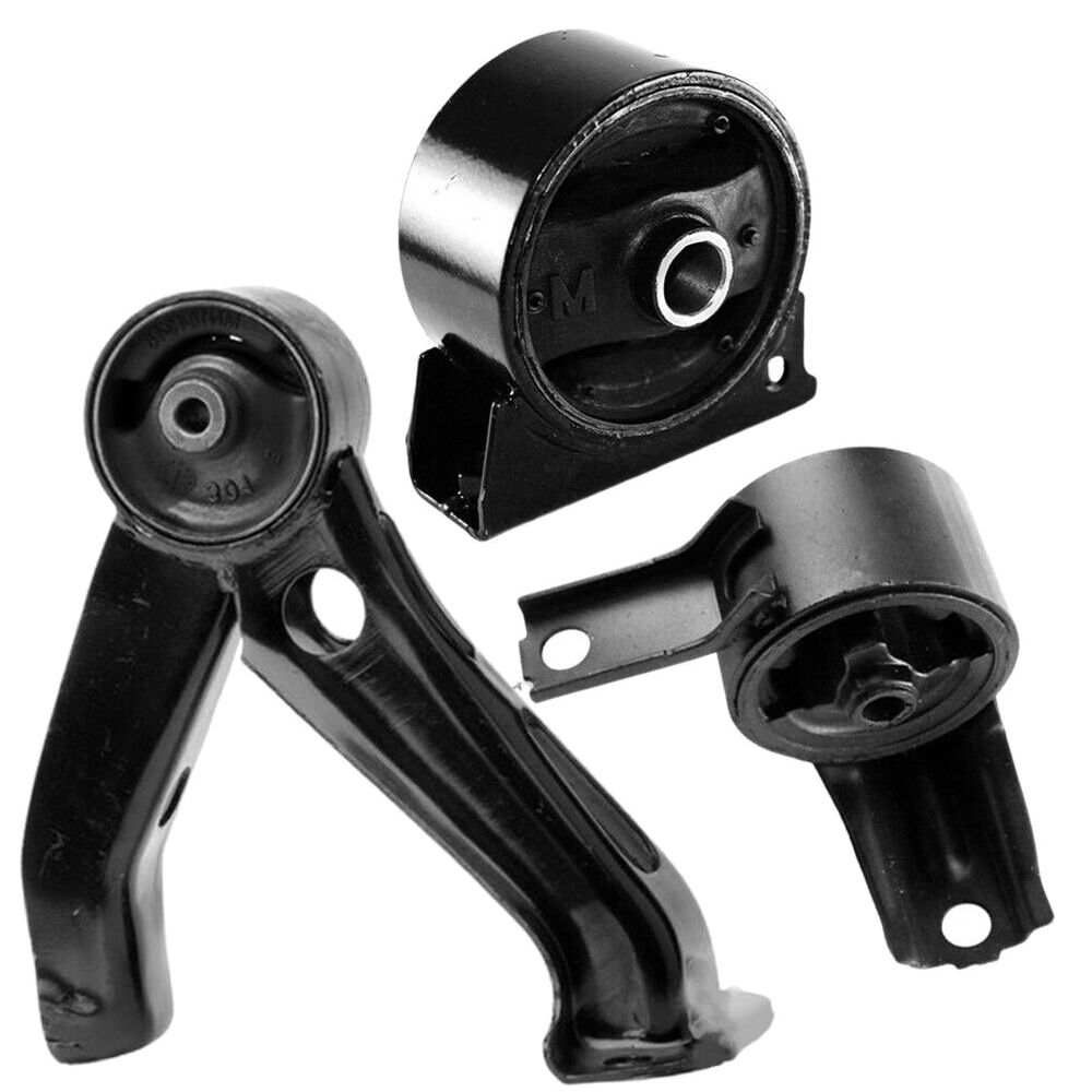 Right Rear & Front Engine Mounts 3pcs Set Fits MT