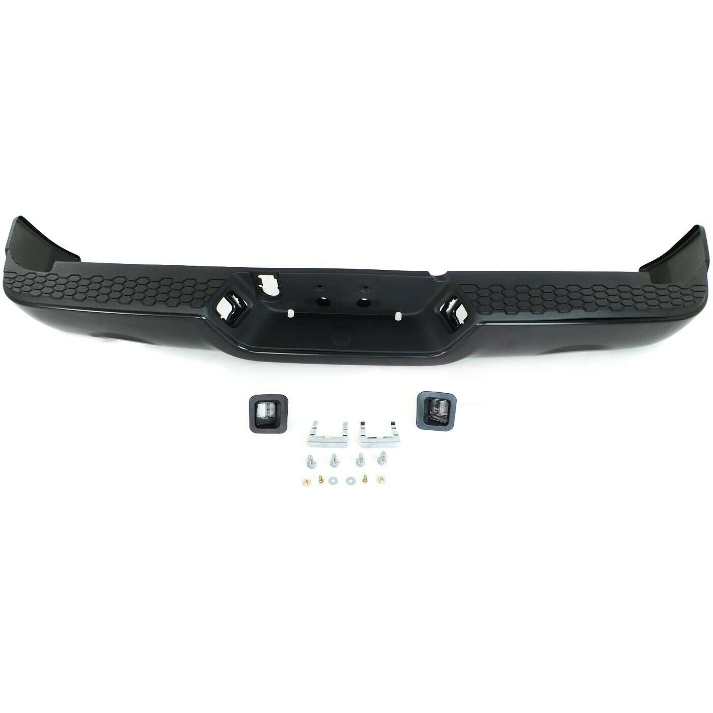 Step Bumper For Dodge Ram 1500 Ram 1500 Ram 1500 Classic Rear Powdercoated Black