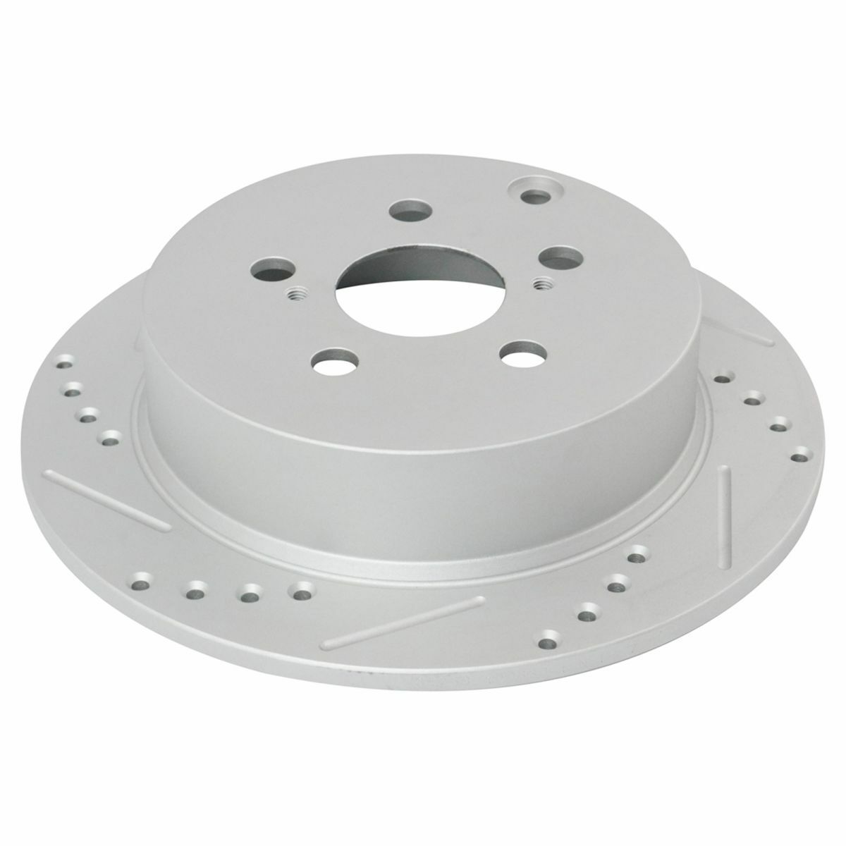 Performance Drilled & Slotted Front & Rear Brake Rotor Set For Toyota
