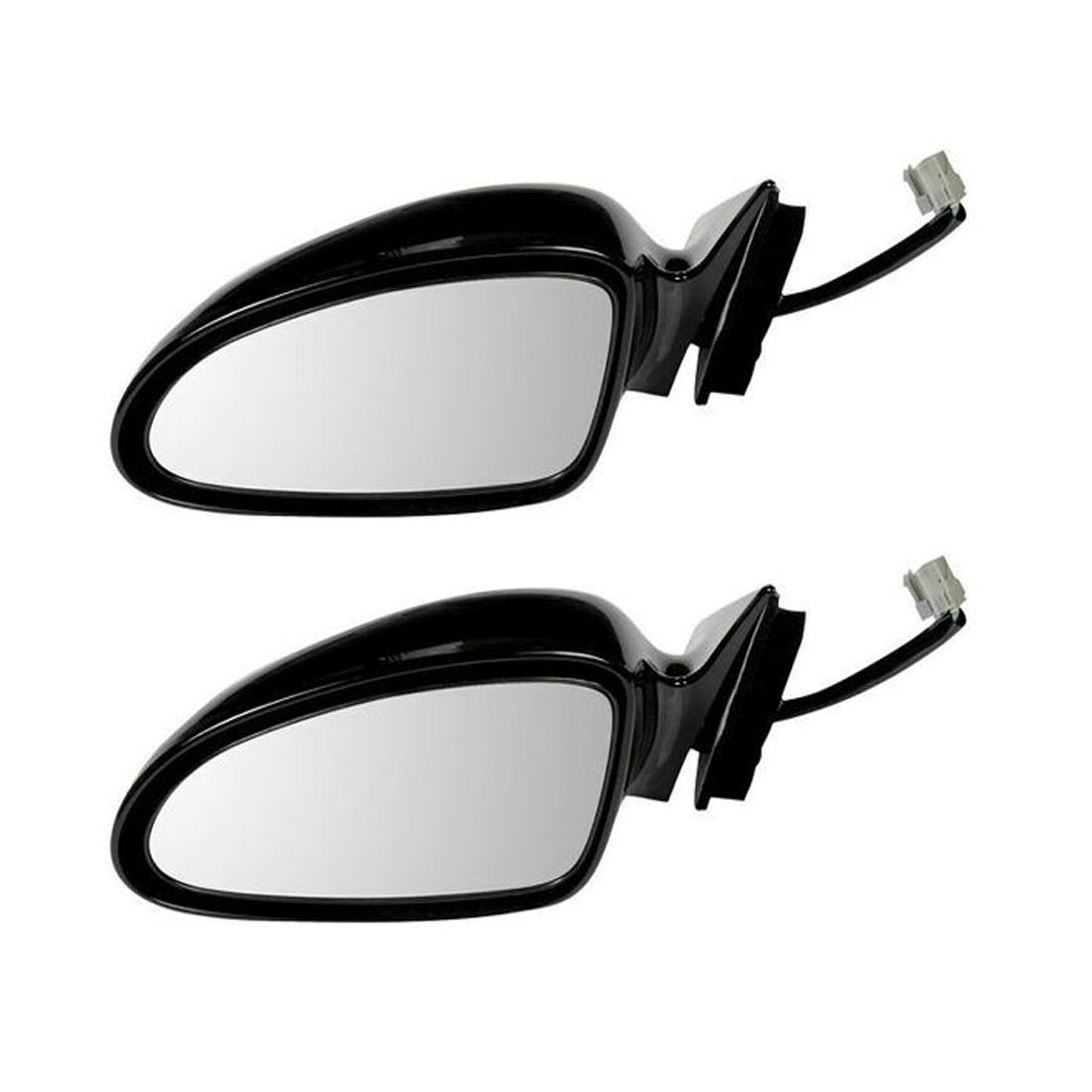 2 Sets Of - Left Mirror Fits 2000-2004 Chevrolet Monte Carlo Without Heat 12VD59S