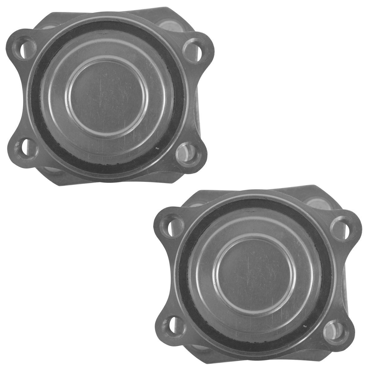 Wheel Bearing And Hub Assembly Rear Pair For 2007-2012 Sentra Sedan W/o ABS 2.0L