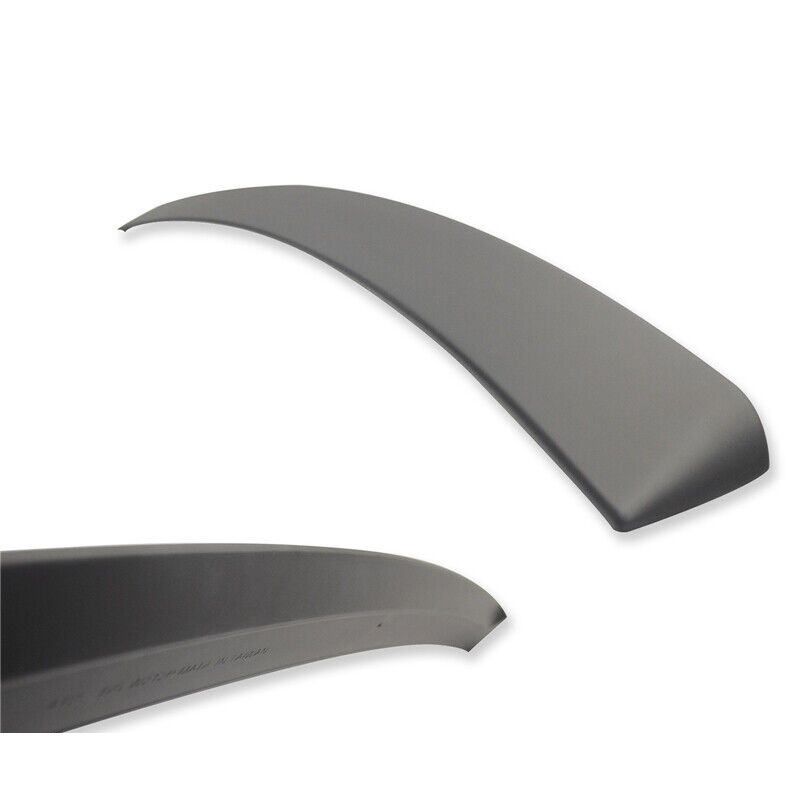 W212 E-Class 4DR Rear Roof Spoiler ABS - Matte Black