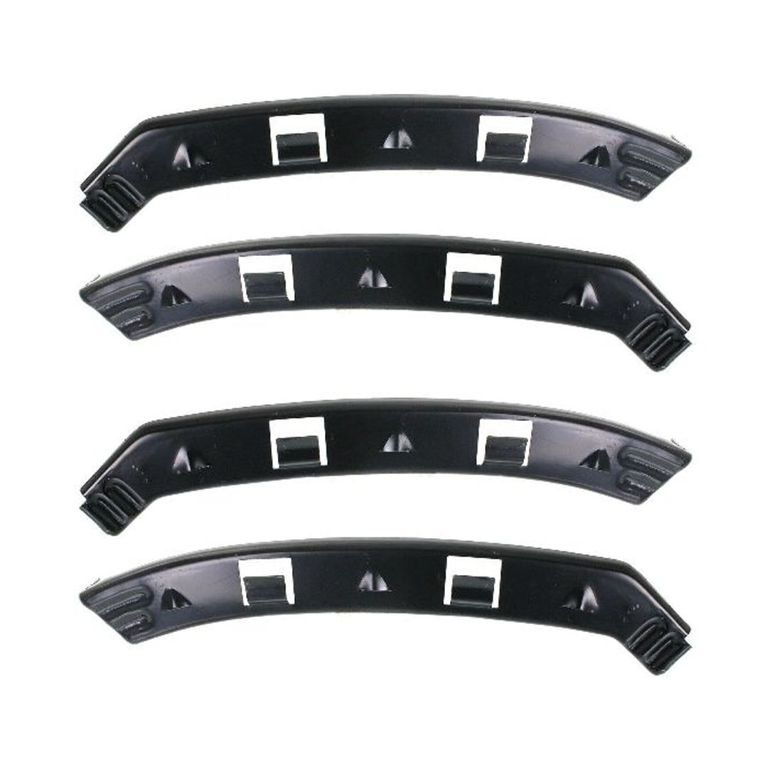 4 PCS - Bumper Bracket For 2011-2016 Hyundai Elantra Sedan Set Front LH & RH