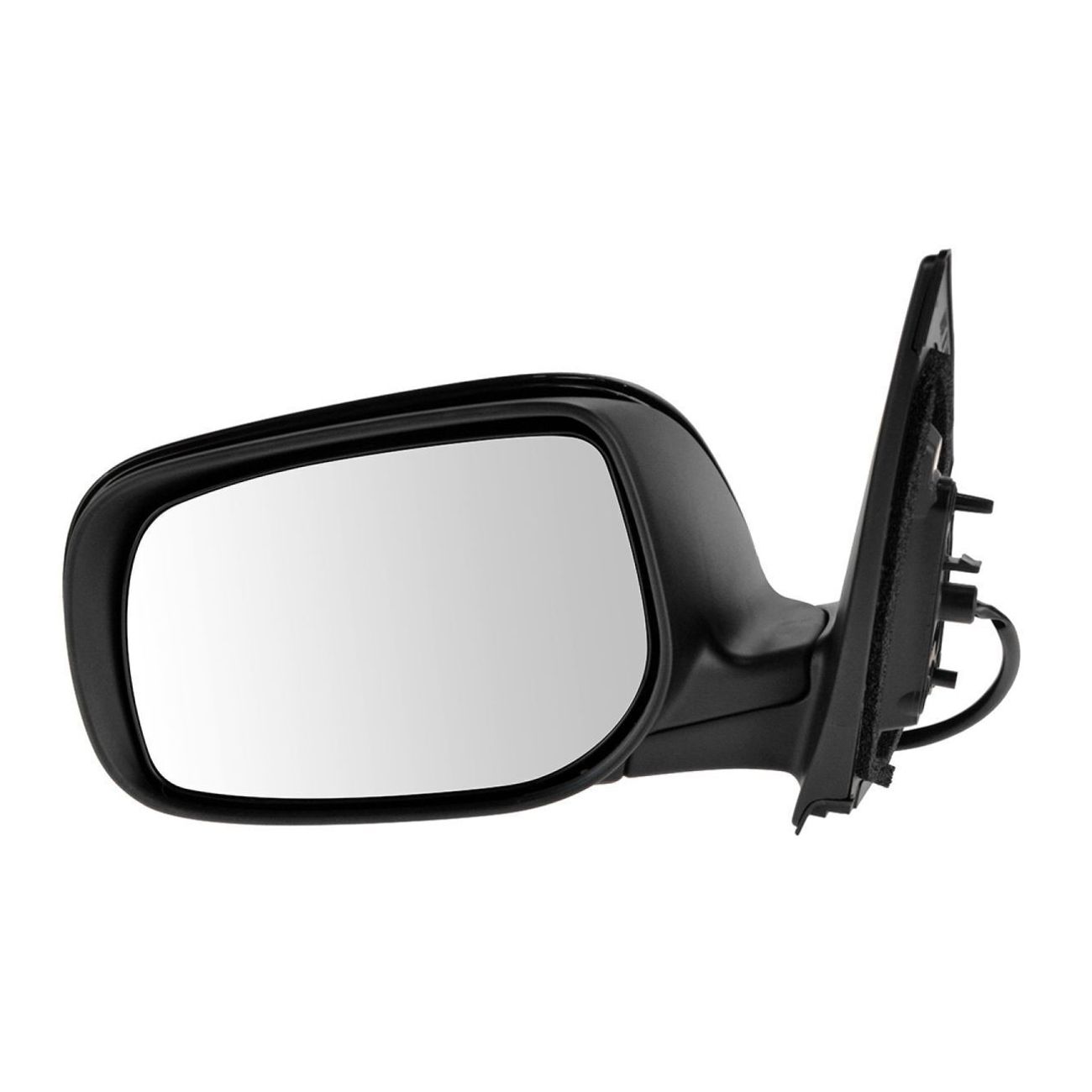 2 Sets Of - For Toyota 2009-2013 Corolla Sedan Mirror Power Gloss Black Driver Side