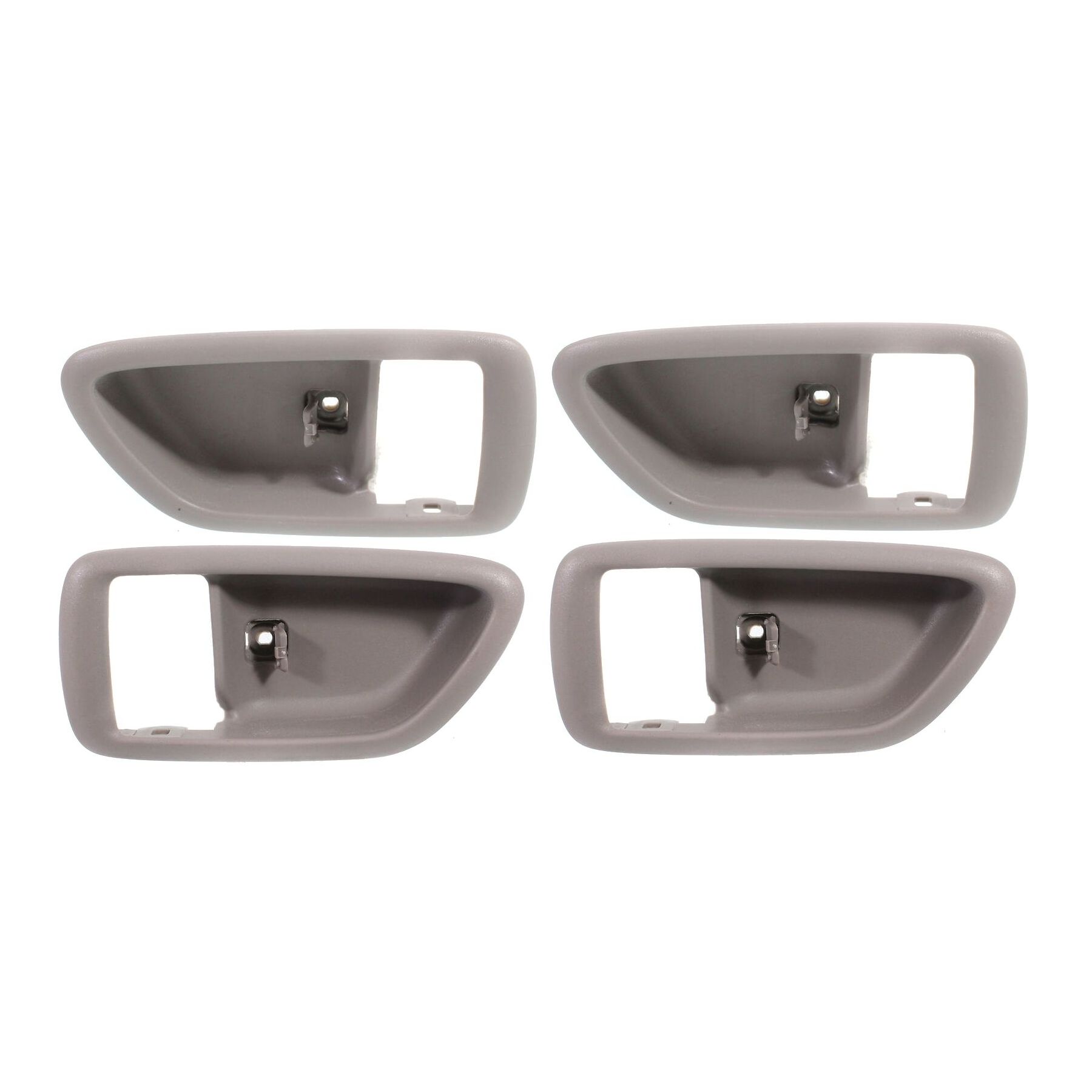 Door Handle Trims Set Of 4 Front And Rear Driver Passenger Side Gray Sedan