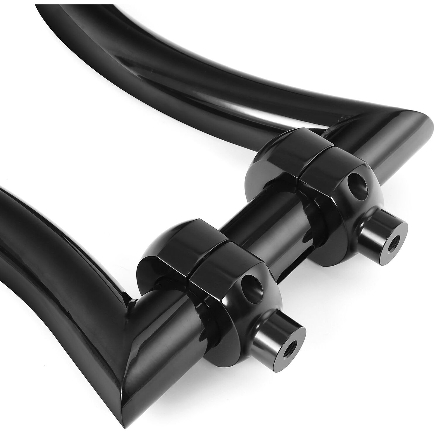 20" Rise 2" Hanger Handlebar W/ Risers Fit For Harley-Davidson Harley