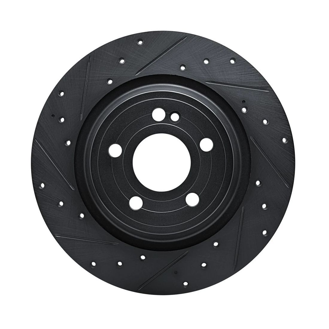 For EQB 300 22-24 Brake Rotor ELINE Drilled & Slotted 1-Piece Rear