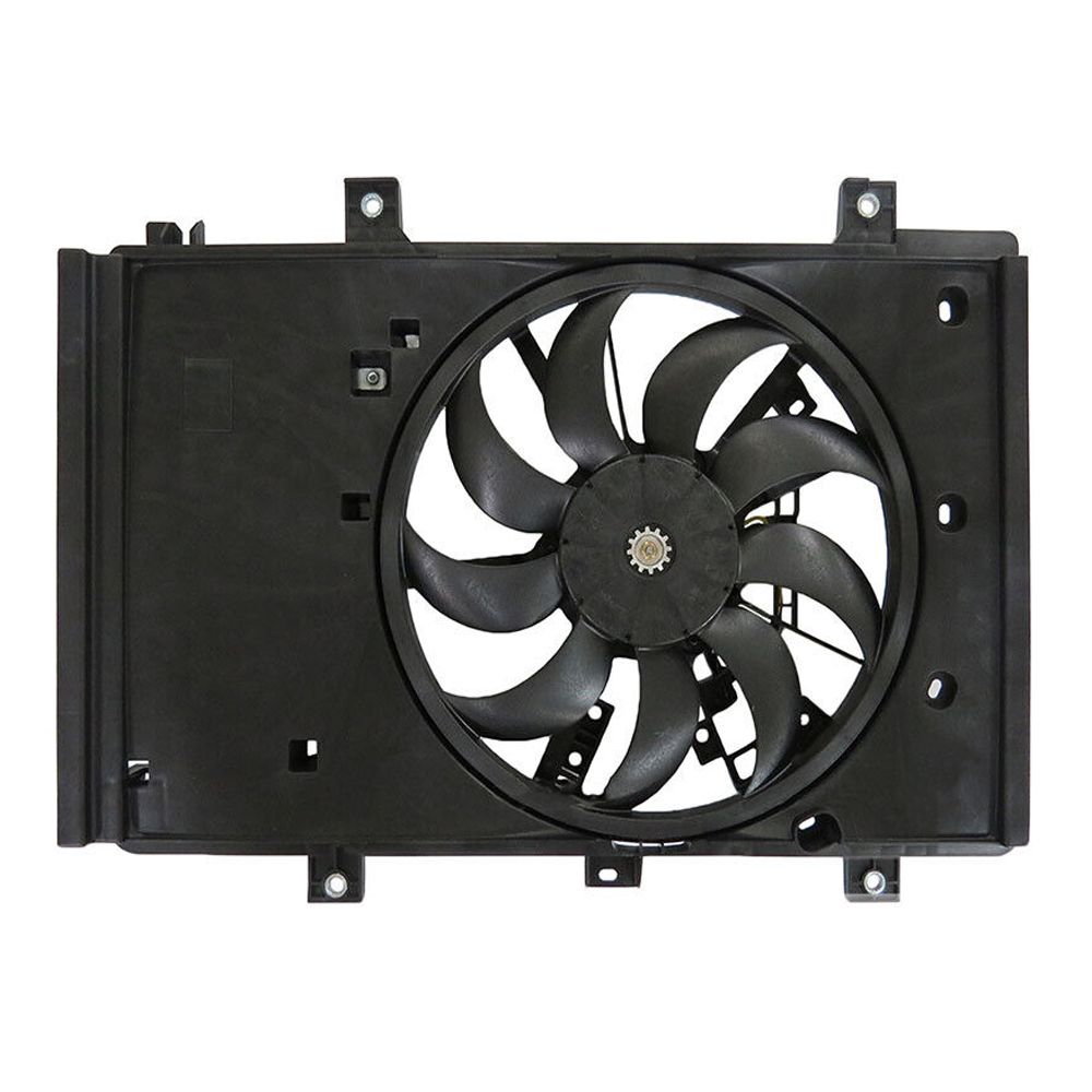 Dual Radiator And Condenser Fan For Scion IA Toyota Yaris 1.5L 16360-Wb001