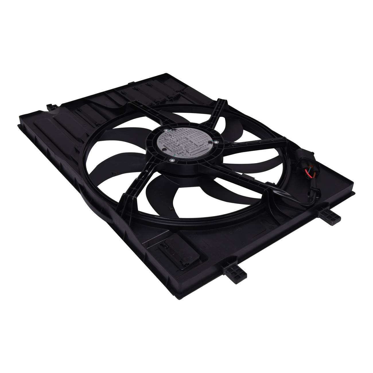 Radiator Cooling Fan Assembly For GTI Golf SportWagen Audi A3 5Q0121203CL