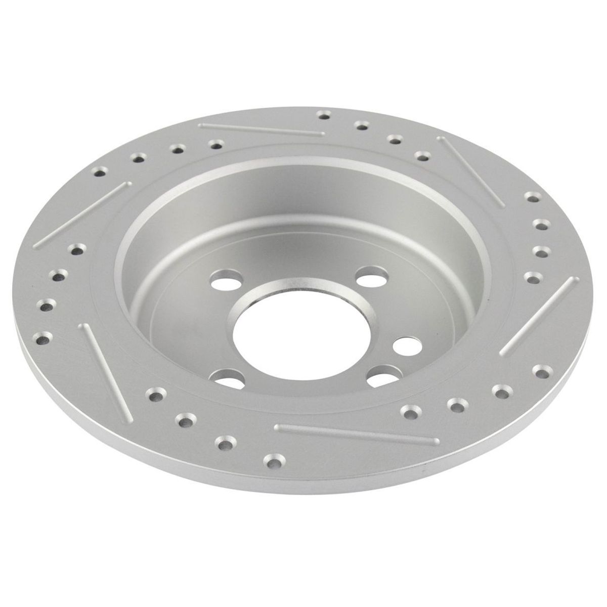 For 07-08 Cooper Convertible Rear Brake Calipers Ceramic Pads & Drilled Rotors