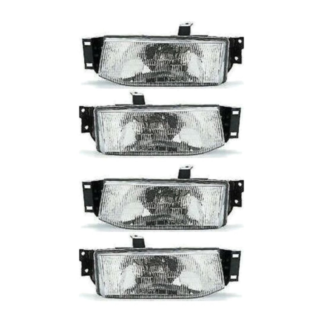 2 Sets Of - Headlights Headlamps Left & Right Set For 1991-96 Escort