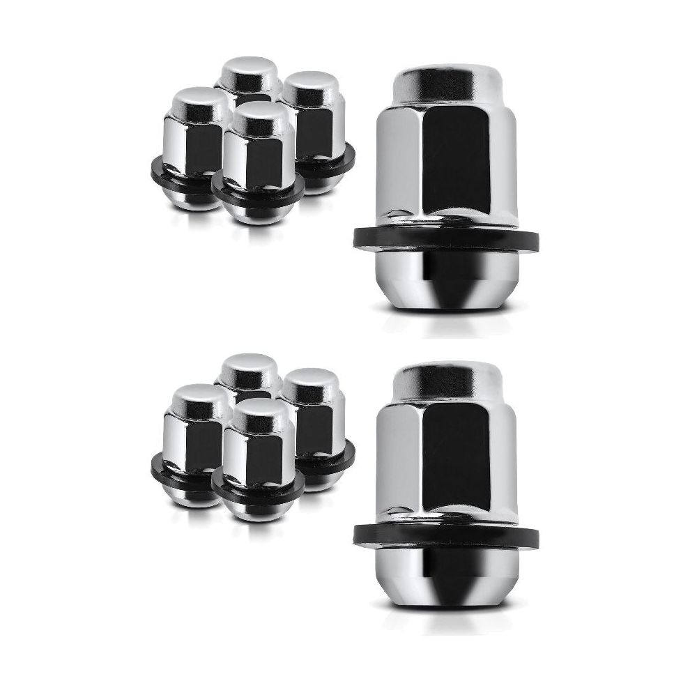 10 PCS - M12-1.50 Front Or Rear Acorn Wheel Lug Nut For Honda Civic CR-V Accord Acura