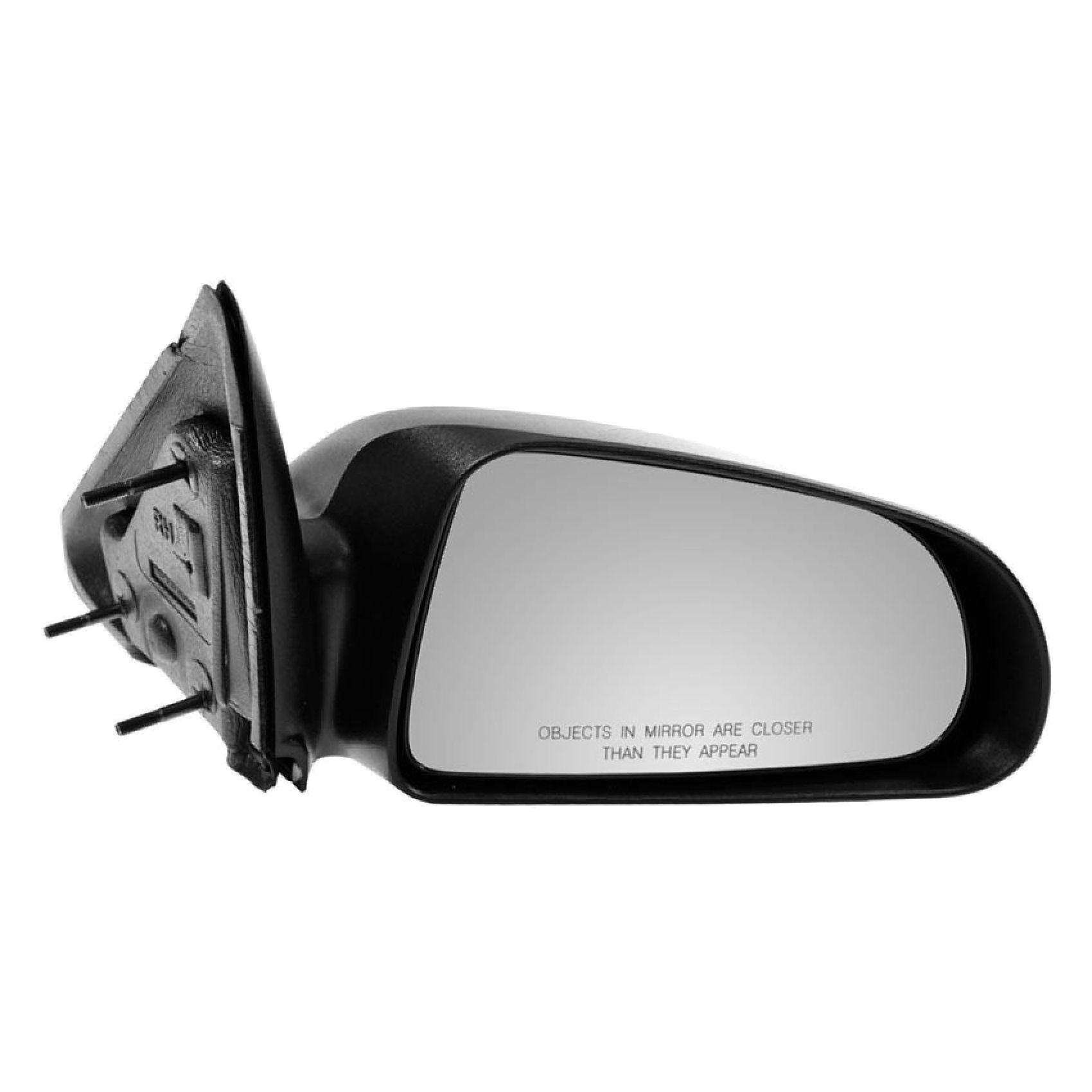 5x7 Manual Textured Black Mirror Passenger Right For Dodge Mitsubishi Ram
