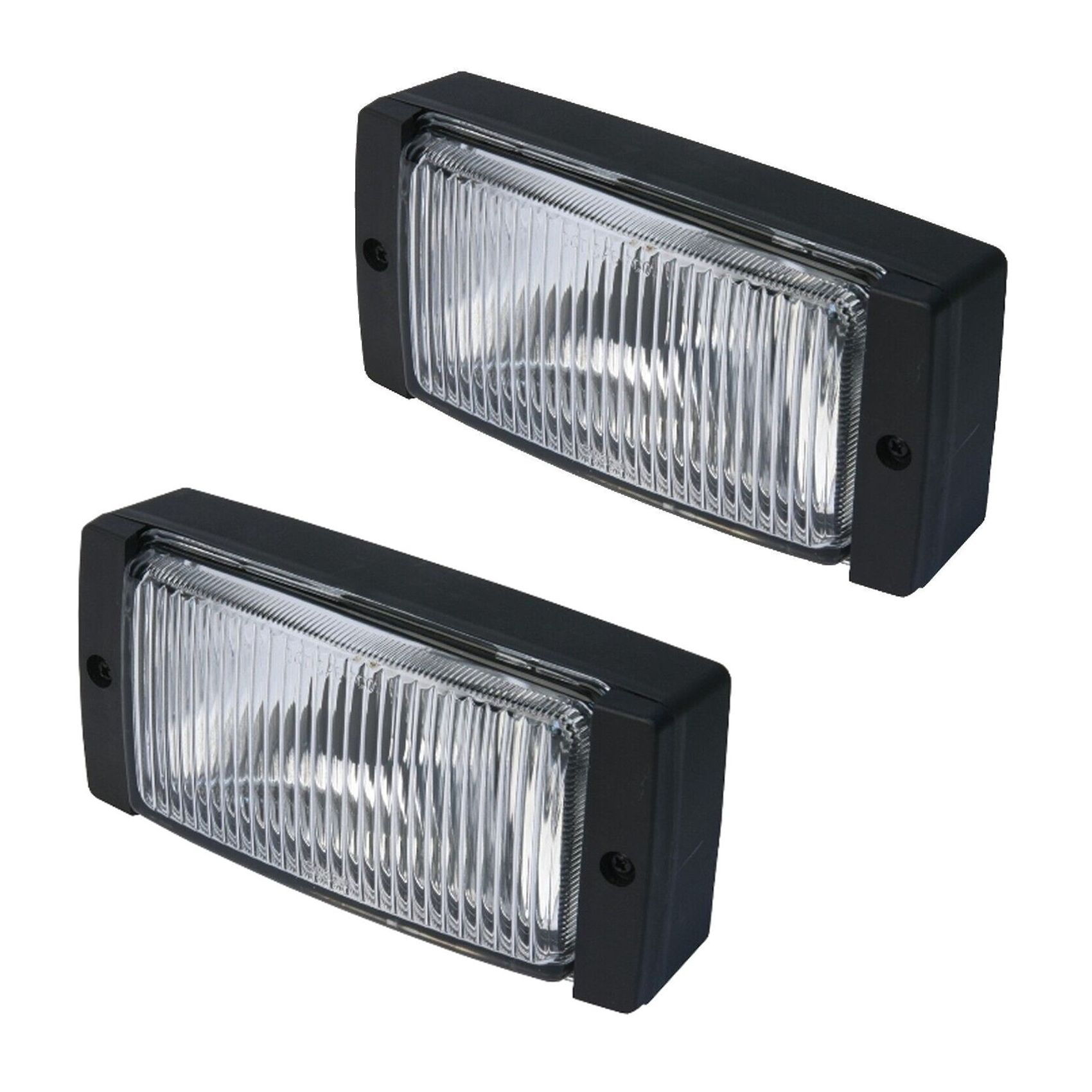 Parts Set Of 2 Front Fog Lights For 88 BMW M5 Base Sedan E21 E23 E24 E30 E32 &