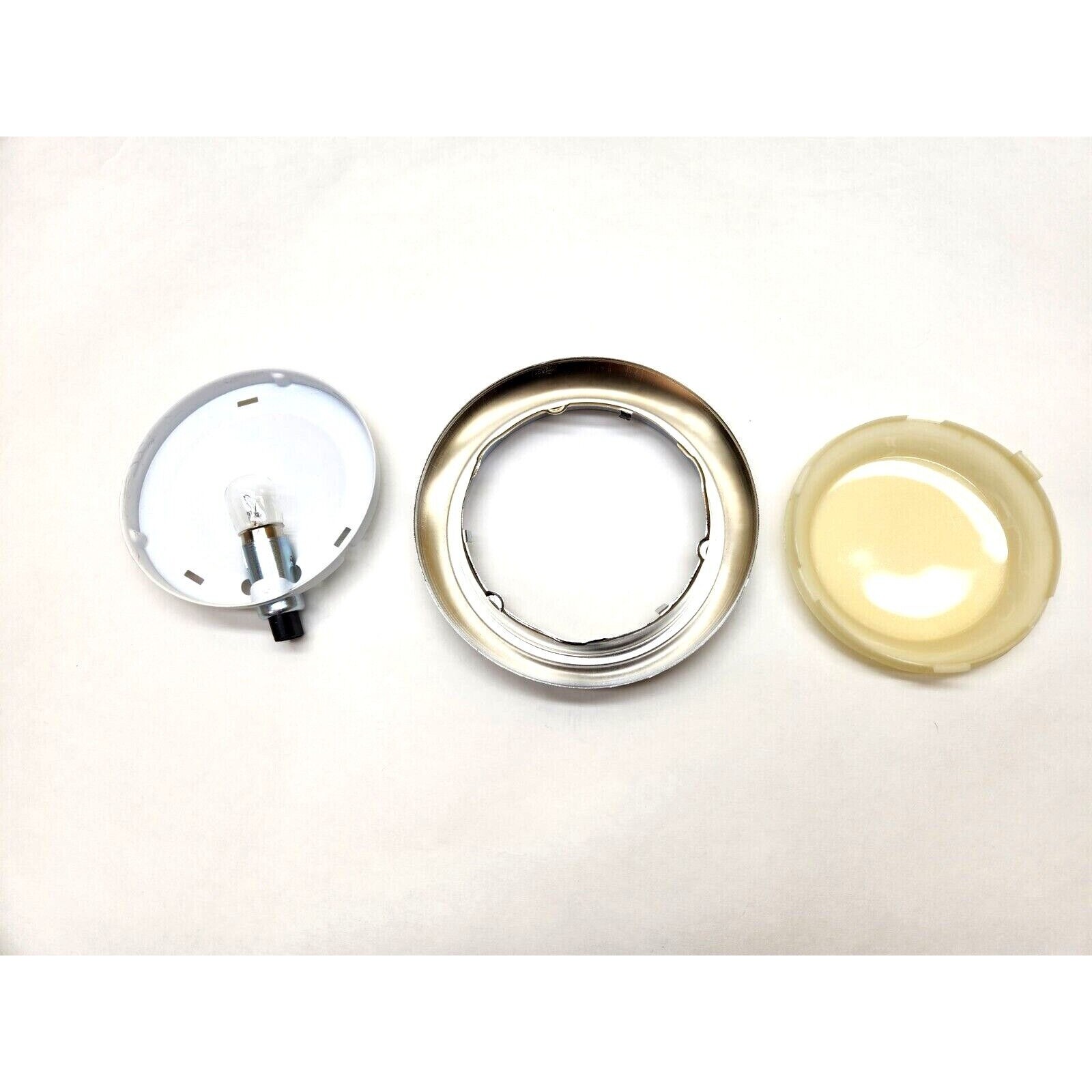 Dome Light Chrome Bezel 1956 1957 Chevy Belair Hardtop 55-57 210 150 Sedan Wagon