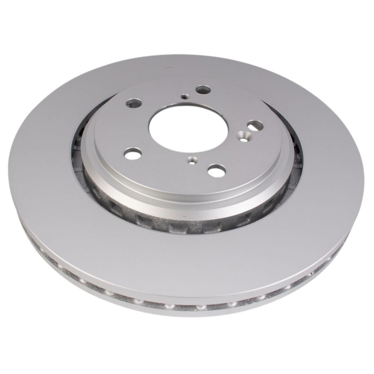 Front Ceramic Brake Pad & Coated Rotor Kit W/Fluids For Honda Acura