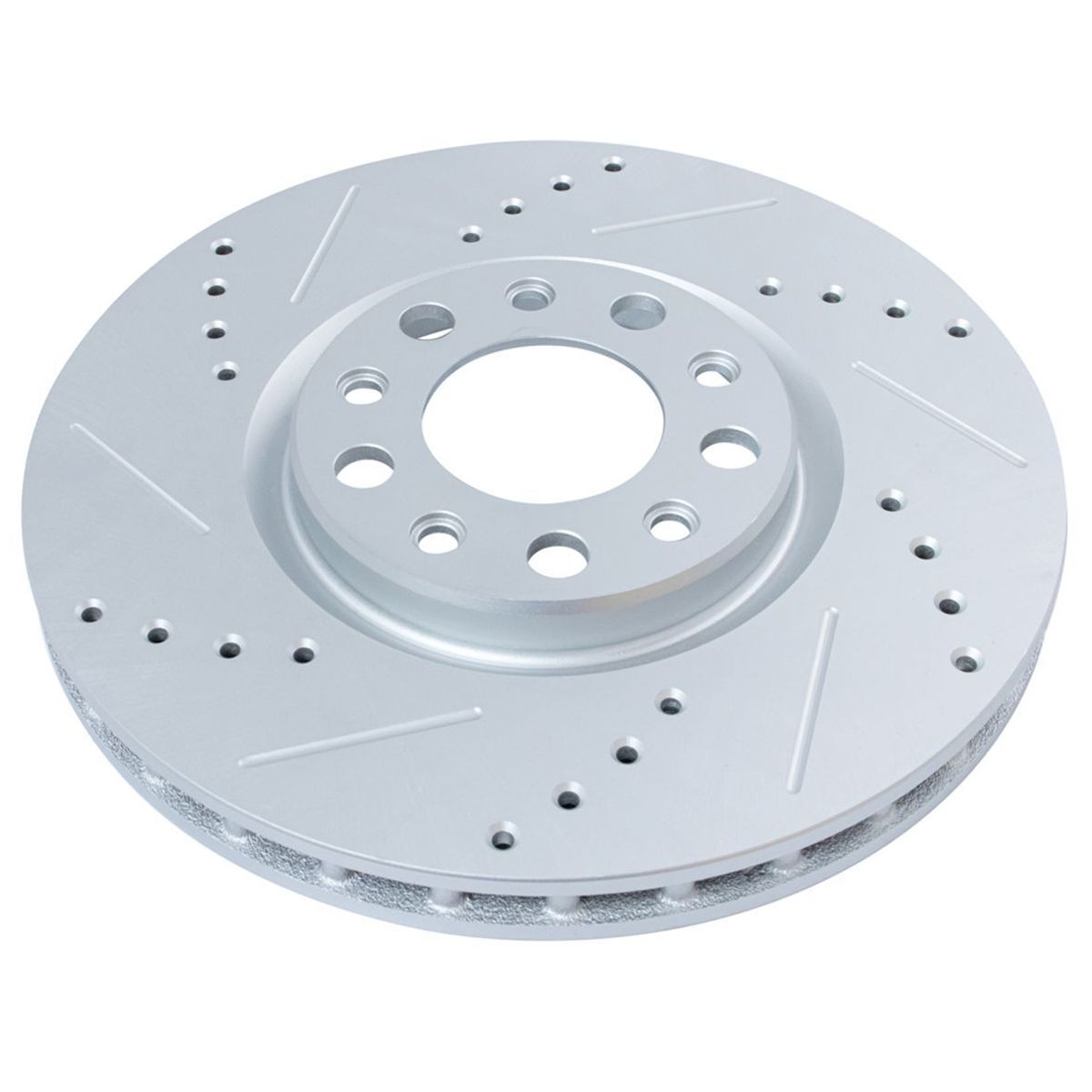 Drilled Brake Rotor Set Fits Chrysler 200 500X Jeep Compass Renegade
