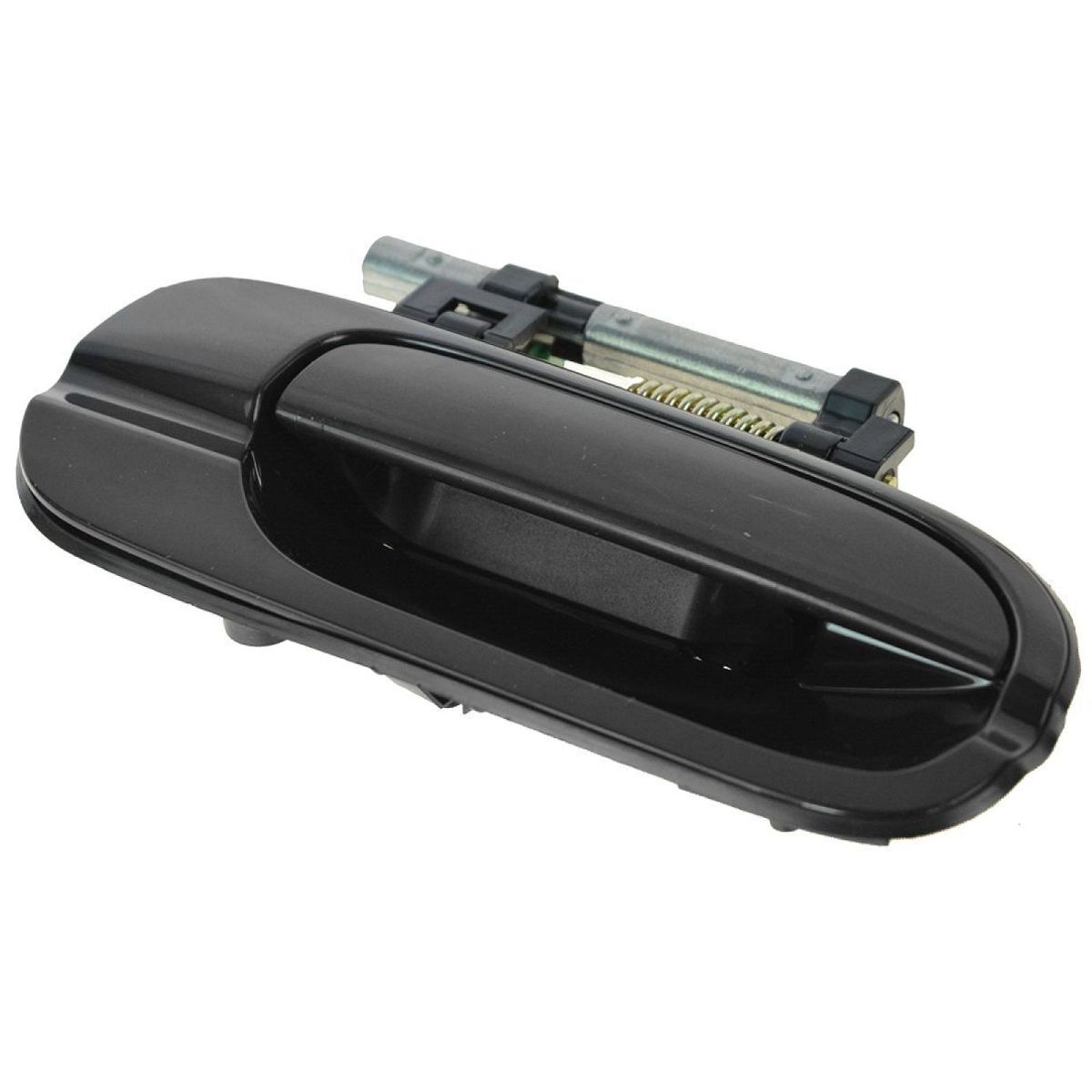 For 00-06 Sentra Door Handle With Keyhole Smooth Black Outer Outside Set Of 4