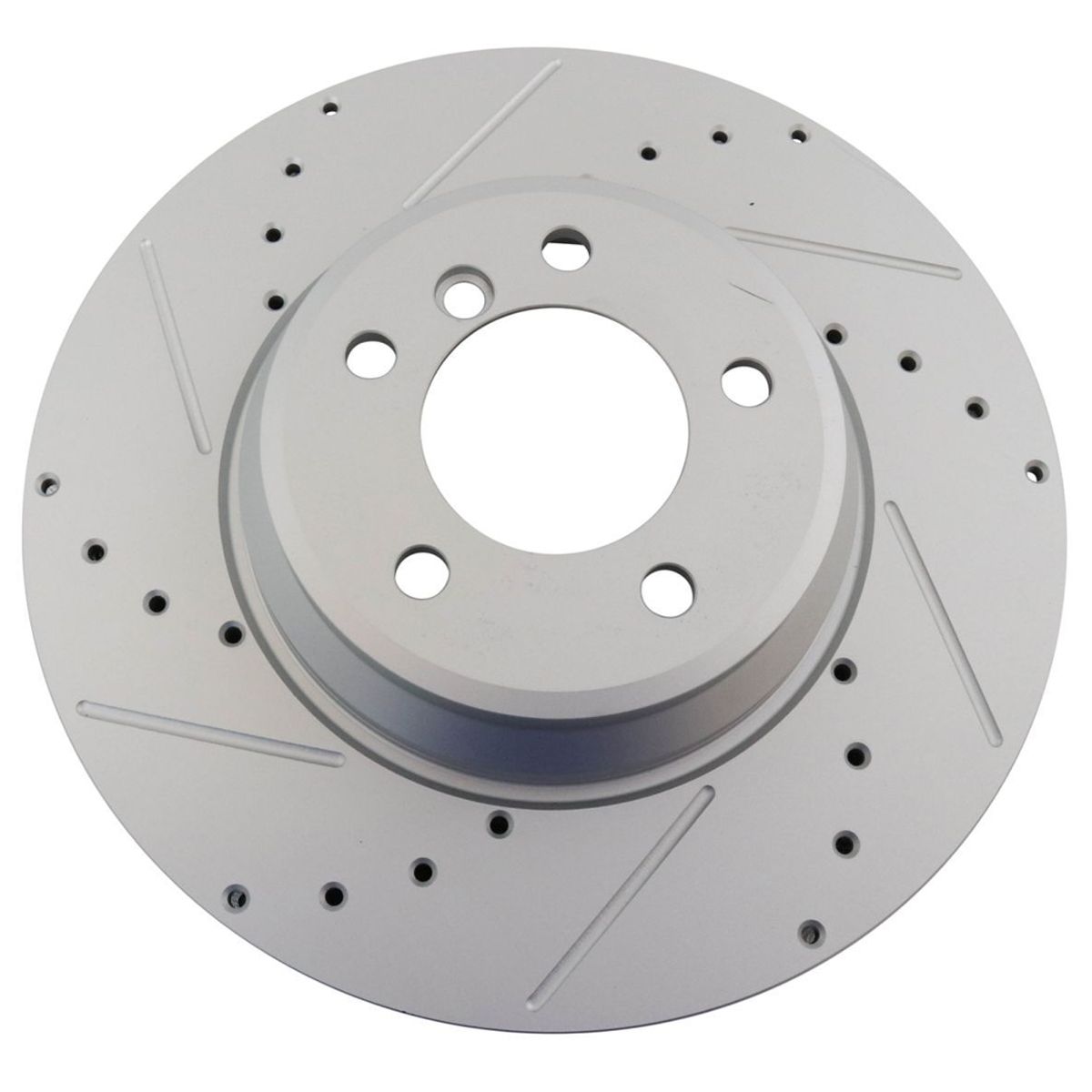 For 2008 BMW 335xi Base Coupe Brake Rotor Drilled Slotted Front G-Coated Pair