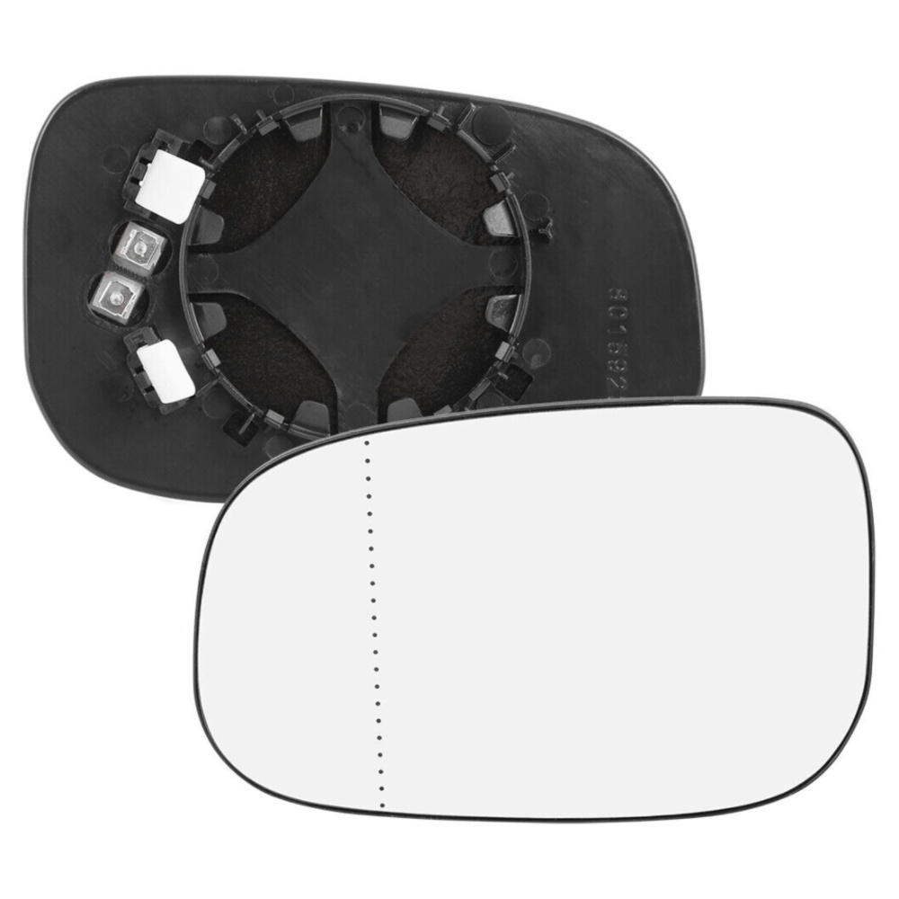2 Sets Of - Mirror Glass Left Driver Side With Backing For Volvo C30 C70 S40 S60 V50