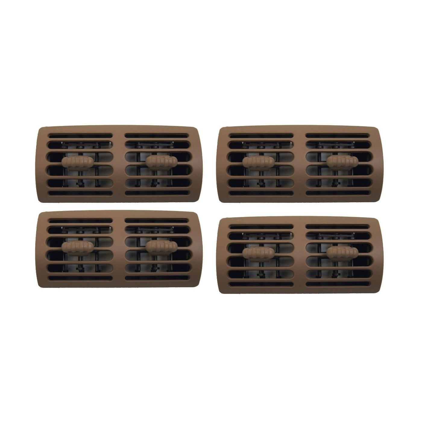 4 Sets Of - For Oldsmobile 1995-1999 Aurora Base Rear Center Console Vent Medium Dark