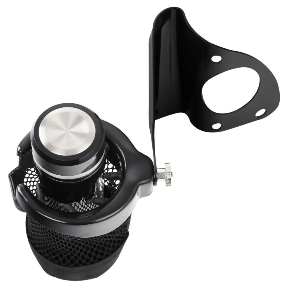 Rear Drink Cup Holder Passenger For 2014-2021 Harley-Davidson FLHT