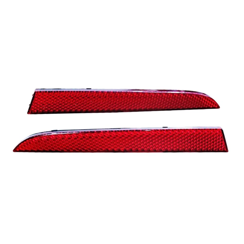 Fits 16-23 Chevy Camaro Red Rear Bumper LED Reflector Brake Lights Replacement