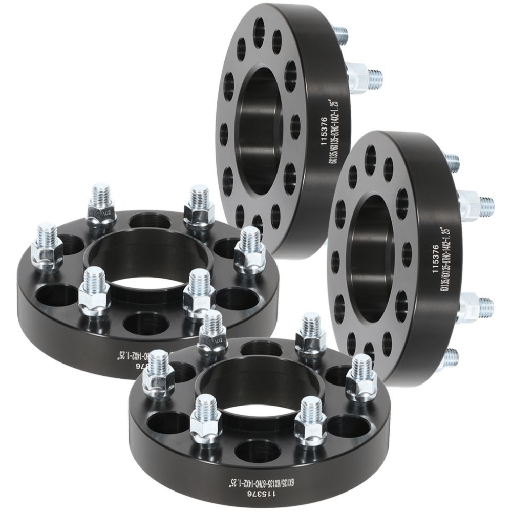 4Pc 1.25" Thick 6x135 Hubcentric Wheel Spacers For Ford F-150 Expedition Lincoln