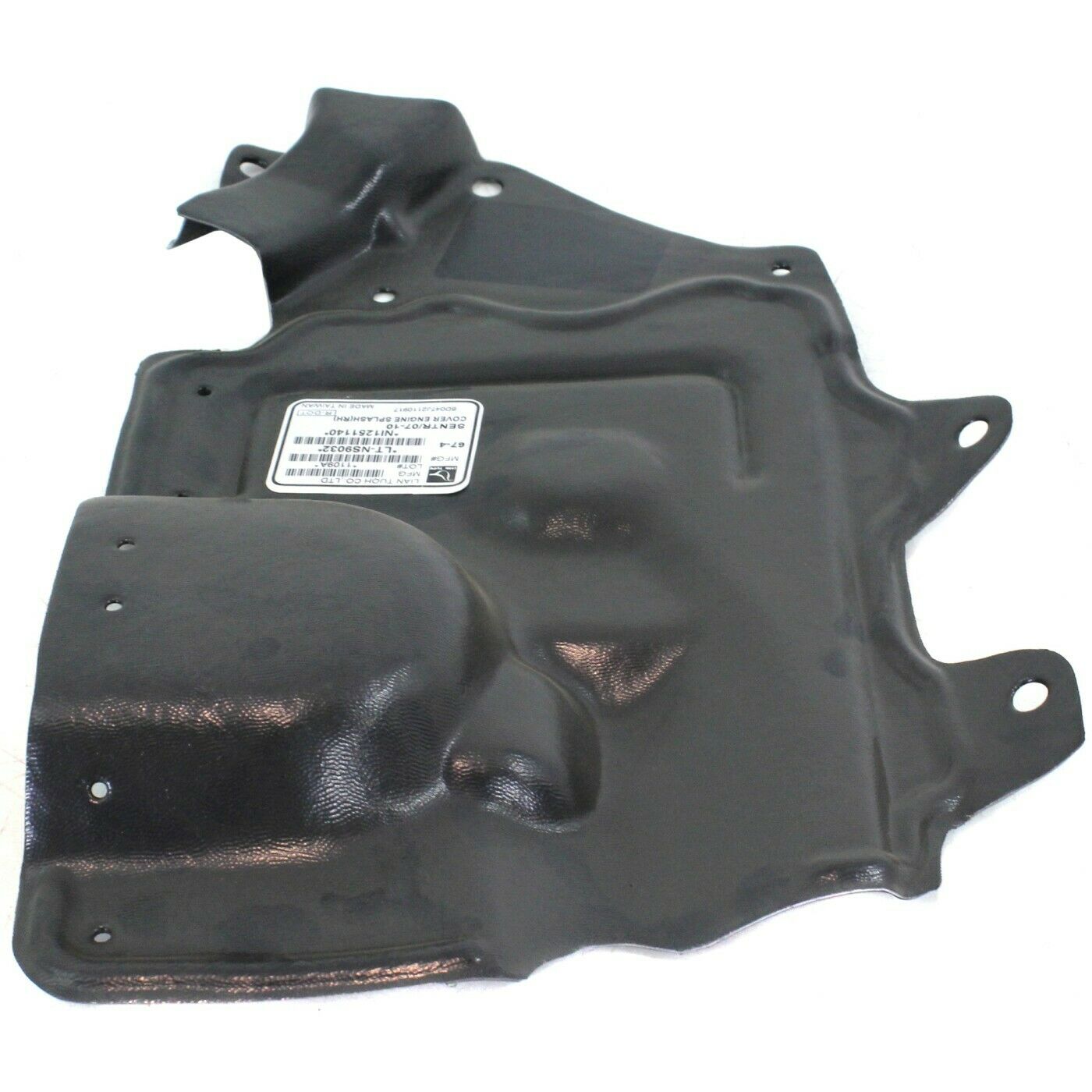 Left & Right Side Engine Splash Shield For 2007-2012 Nissan Sentra Set Of 2