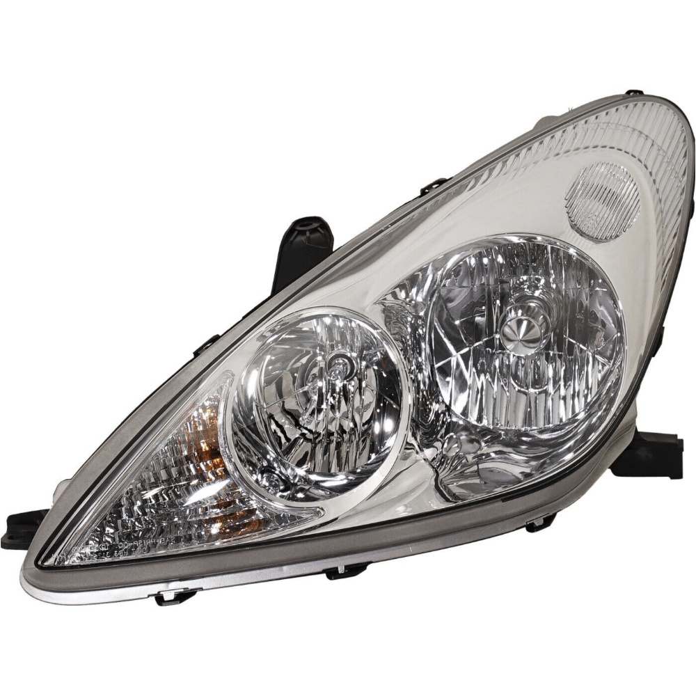 Headlight Set For 02-03 ES300 Base 04 ES330 Base Left Right Clear Lens Halogen