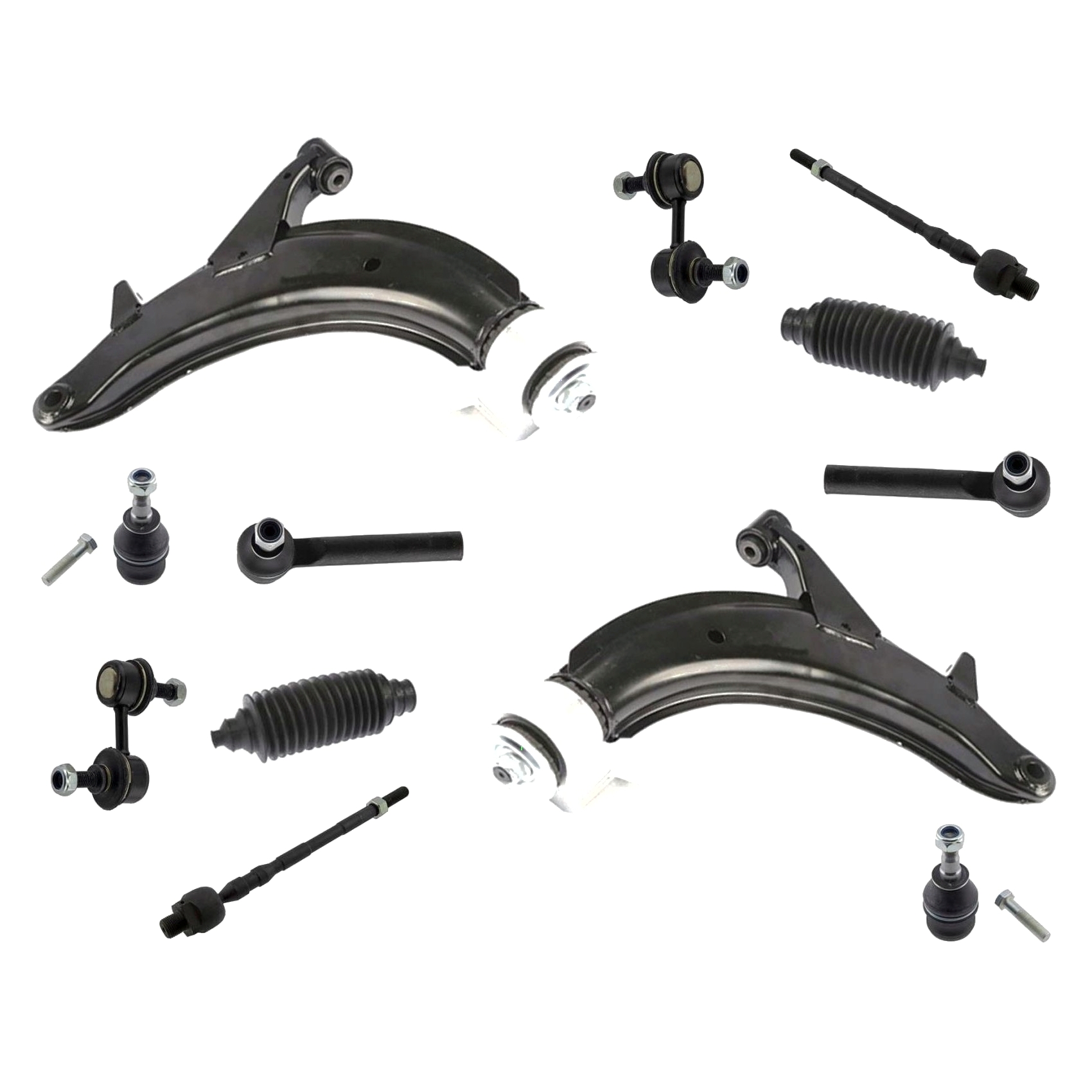 Front Lower Control Arms Bushings Ball Joints For 2003-2005 Forester XS 12pc